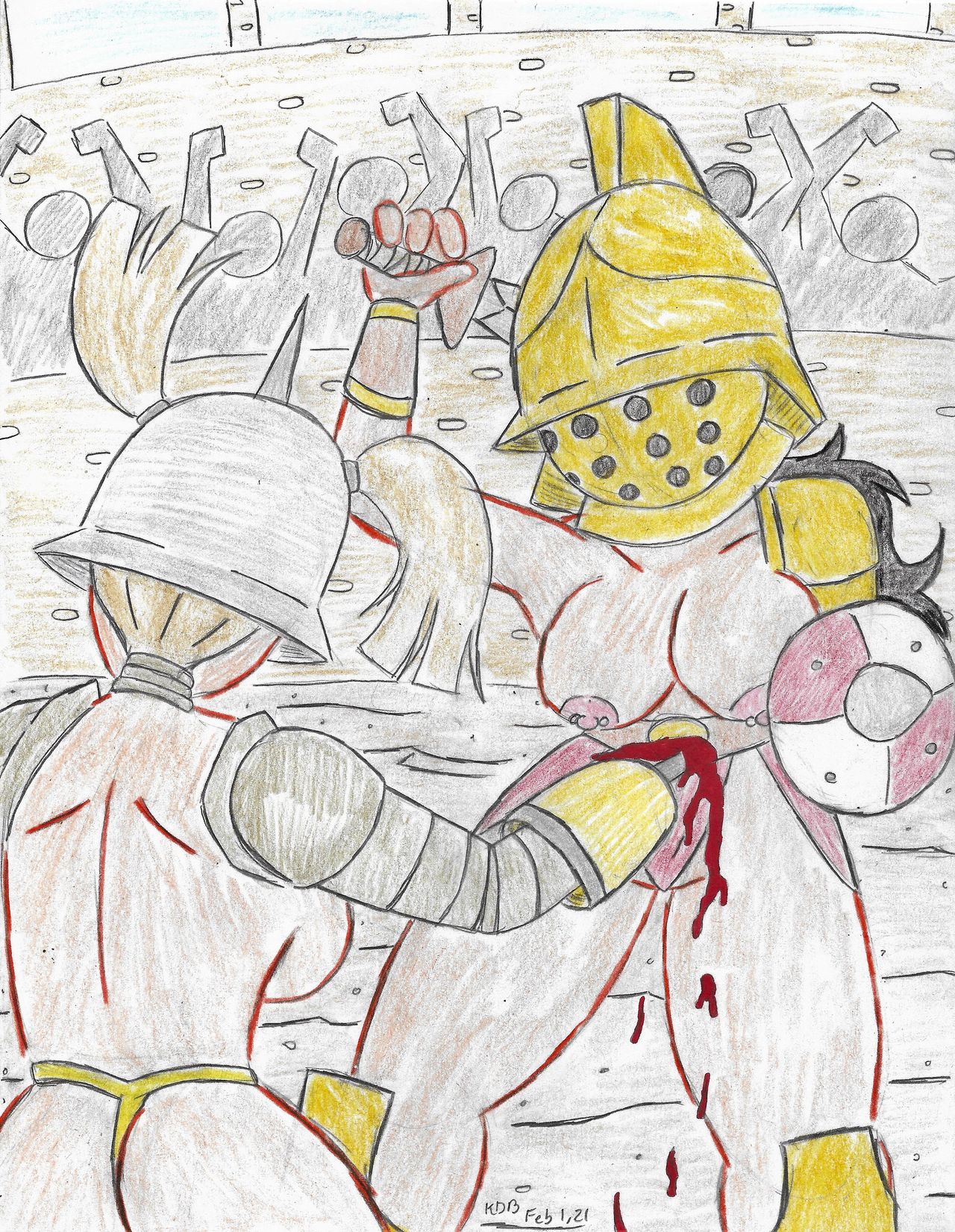 Gladiatrix page 10 full