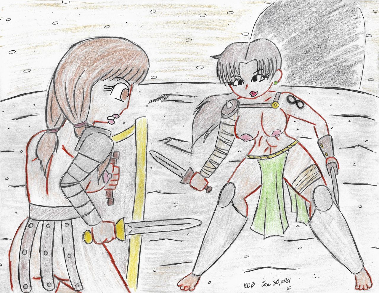 Gladiatrix page 3 full
