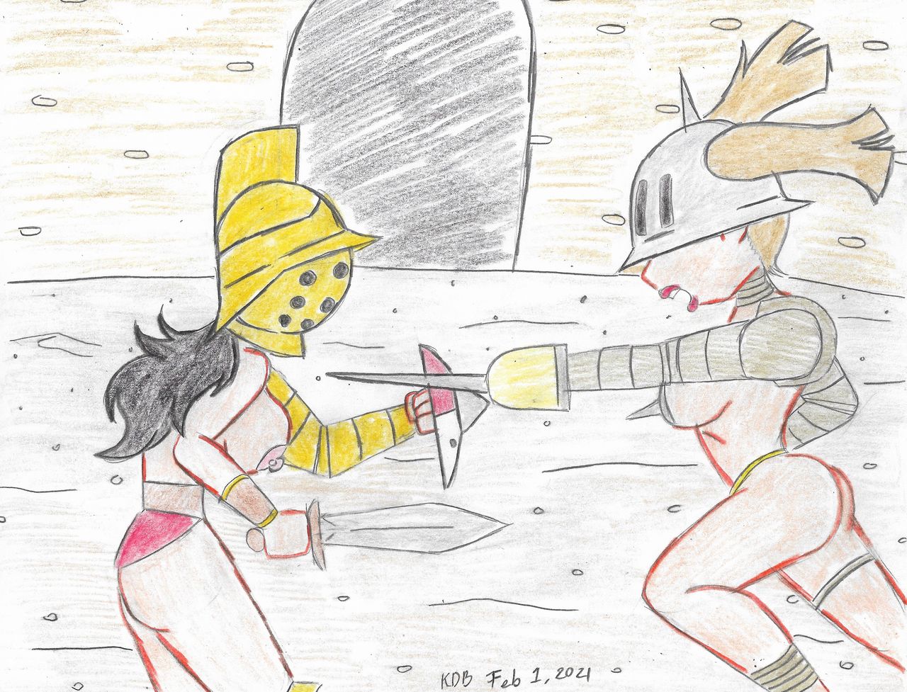 Gladiatrix page 9 full