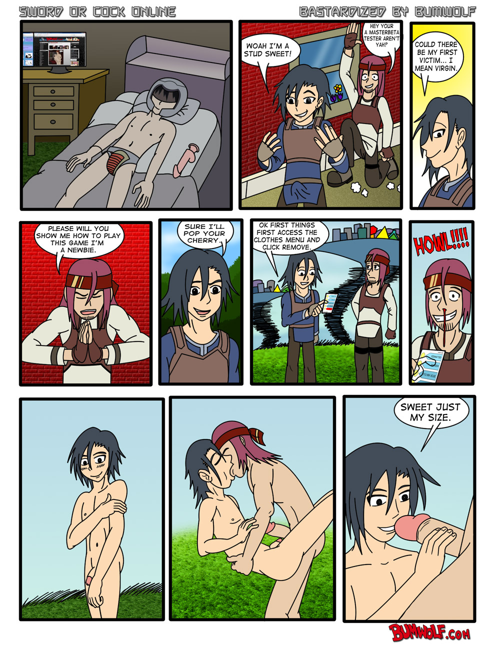 Sword or Cock Online page 1 full
