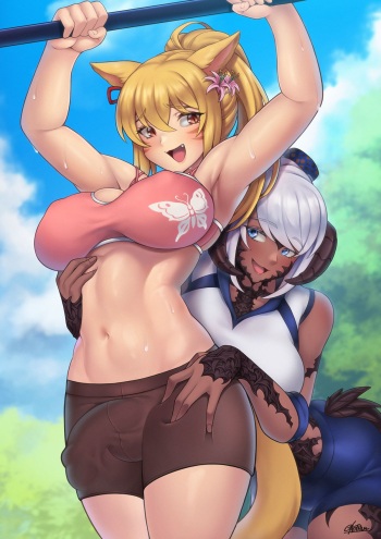 Mizu &amp; Hibiki Outdoor cover