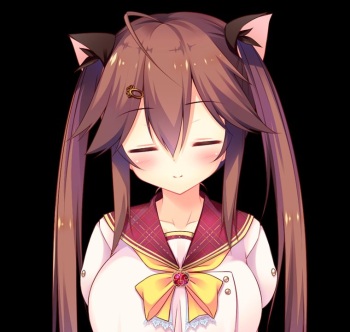 Watashi ga Suki nara “Suki” tte Itte! Character CG Chiho 1 cover