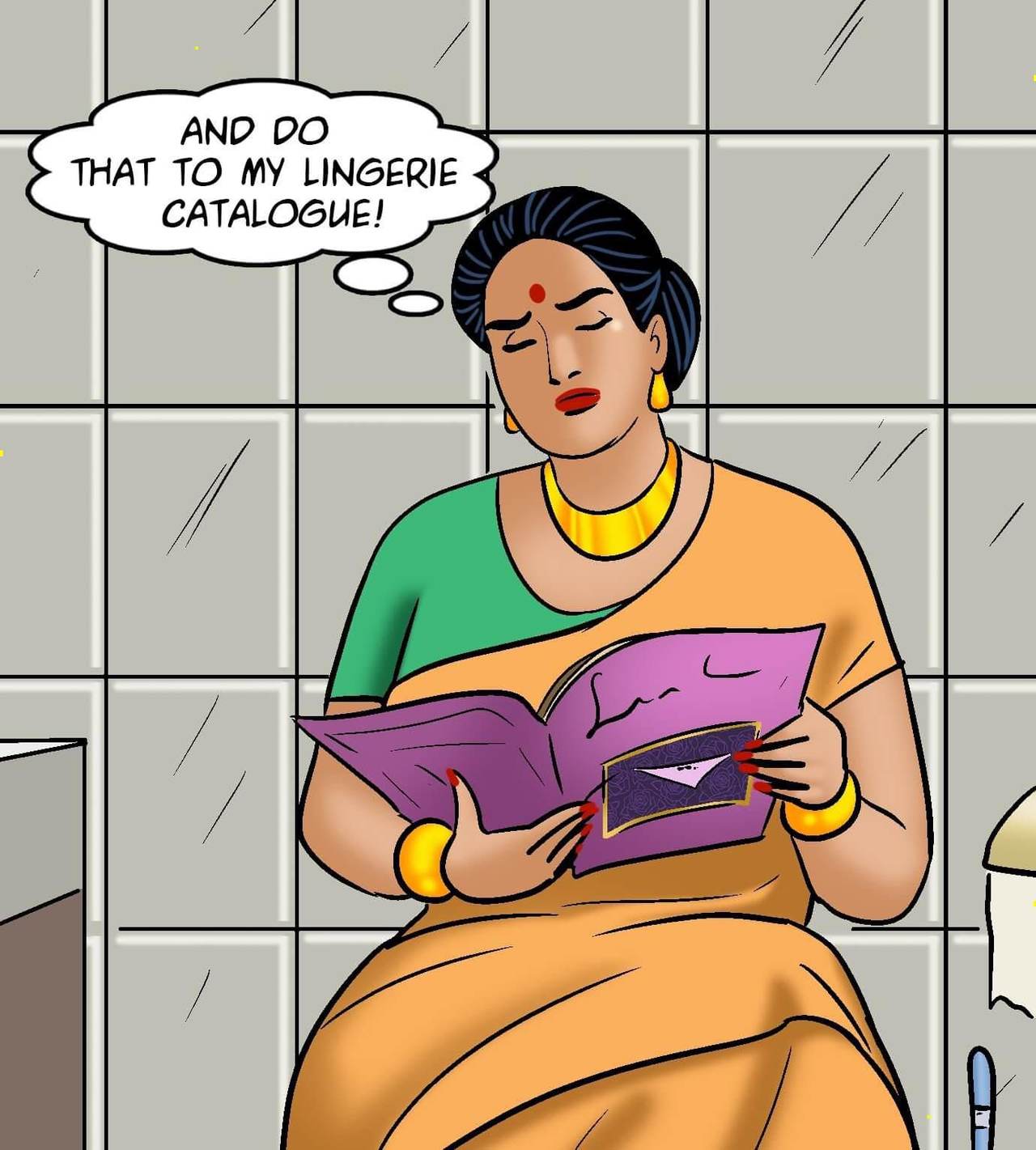 Velamma #105 page 8 full