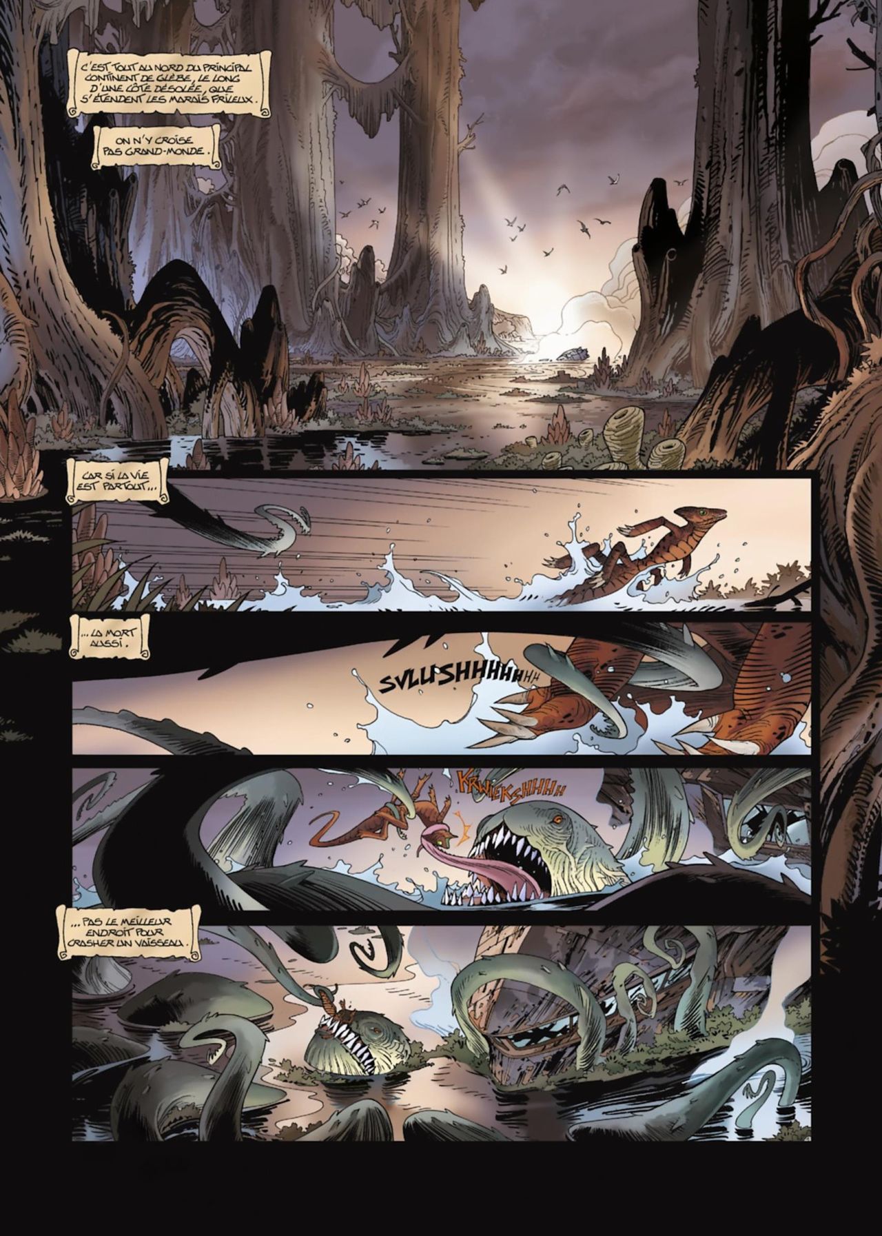 Les Naufrages d'Ythaq - Tome 13 - Glèbe la Singulière page 3 full