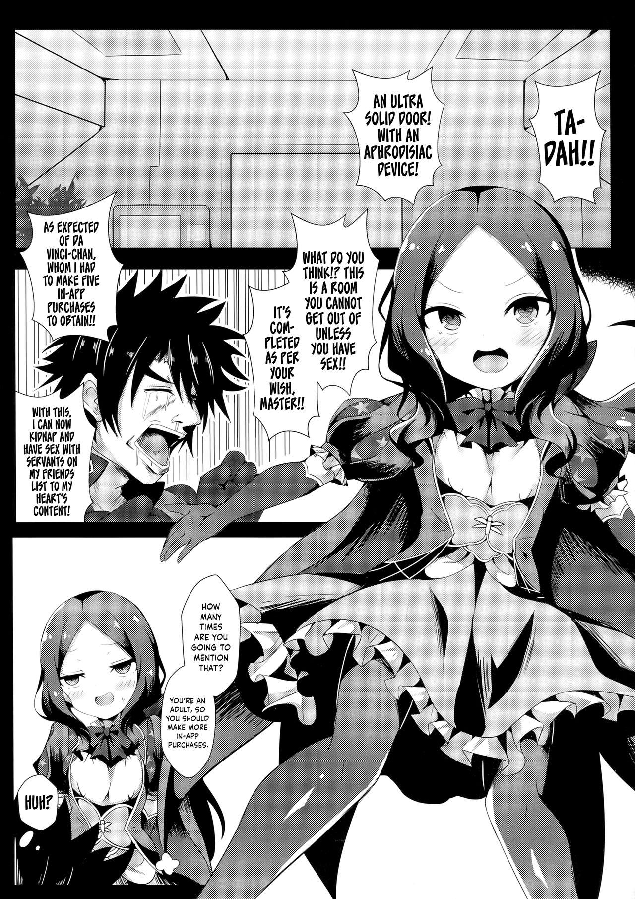 Chotto Iyarashiin dakedo Da Vinci no Odeko o Mita Toki Ore wa Kakin Shita!! page 2 full