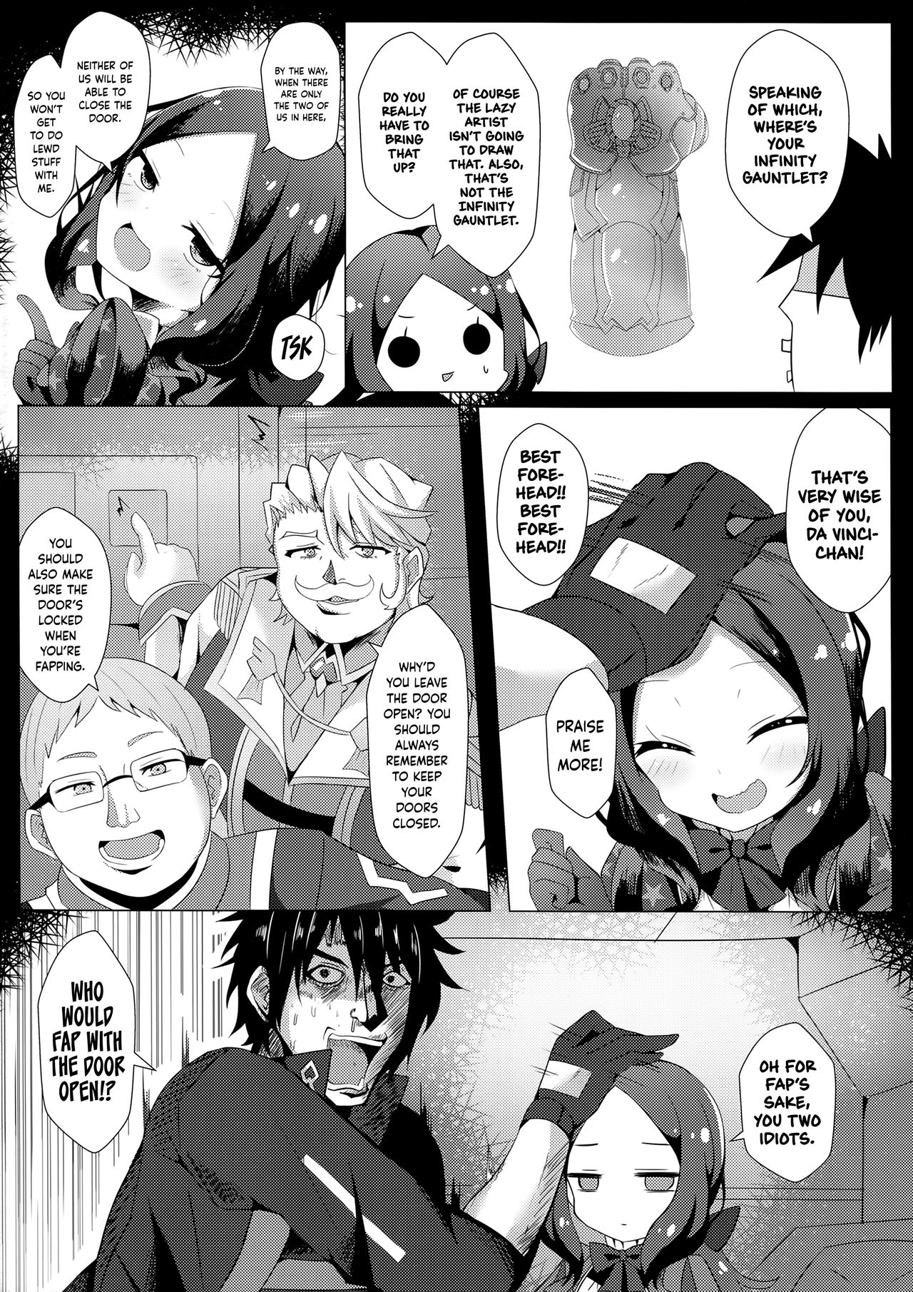 Chotto Iyarashiin dakedo Da Vinci no Odeko o Mita Toki Ore wa Kakin Shita!! page 3 full