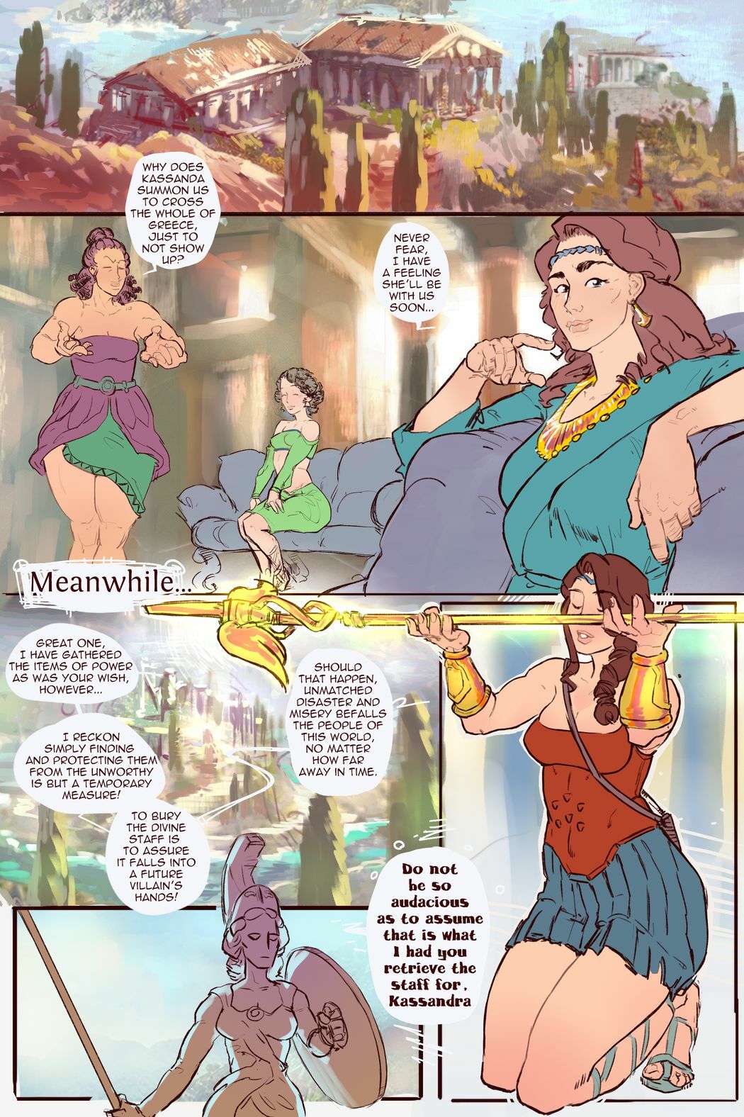 Kassandra's Gift page 1 full