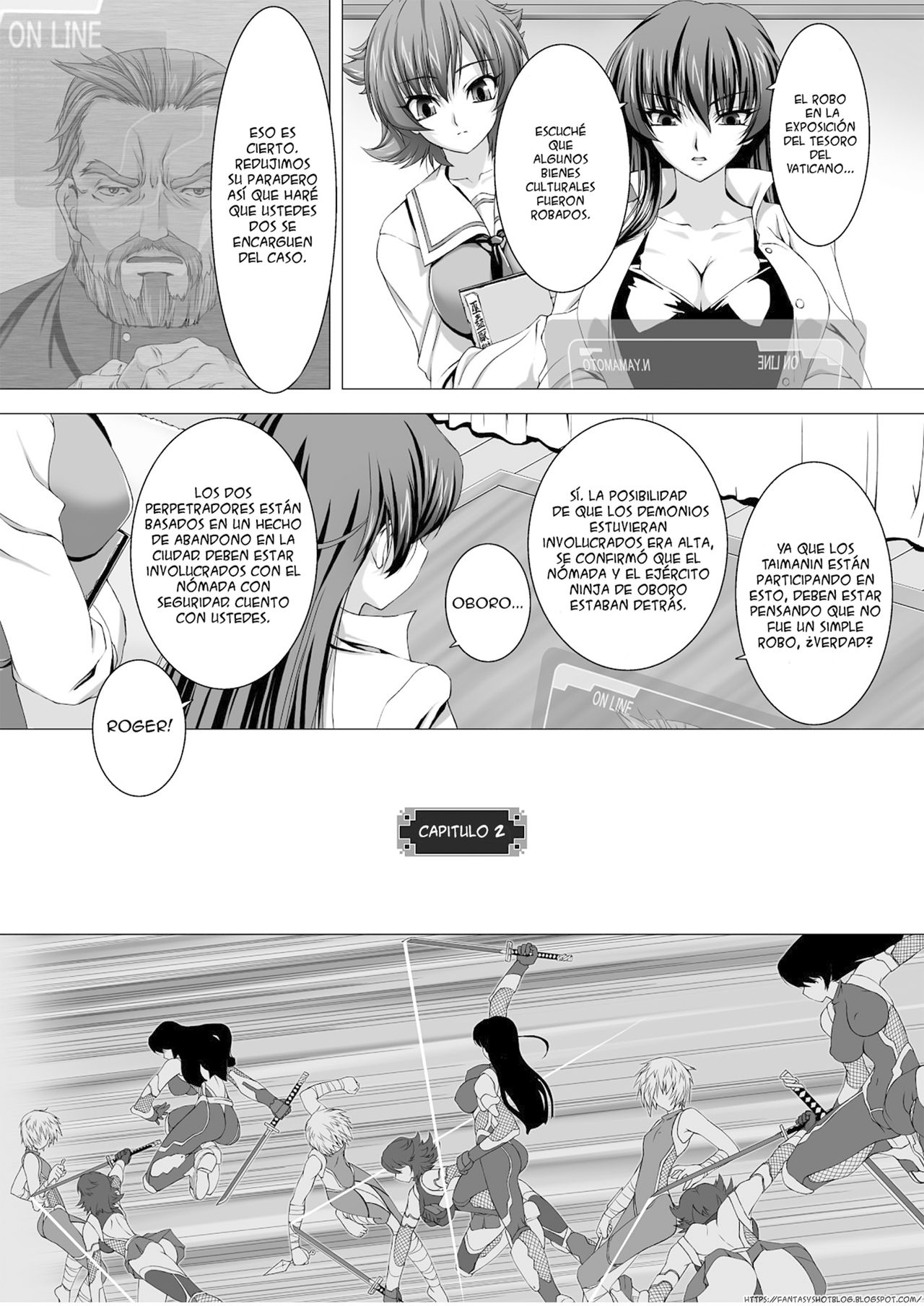 Taimanin Asagi Chigyaku no Ankoku Yuugi page 3 full
