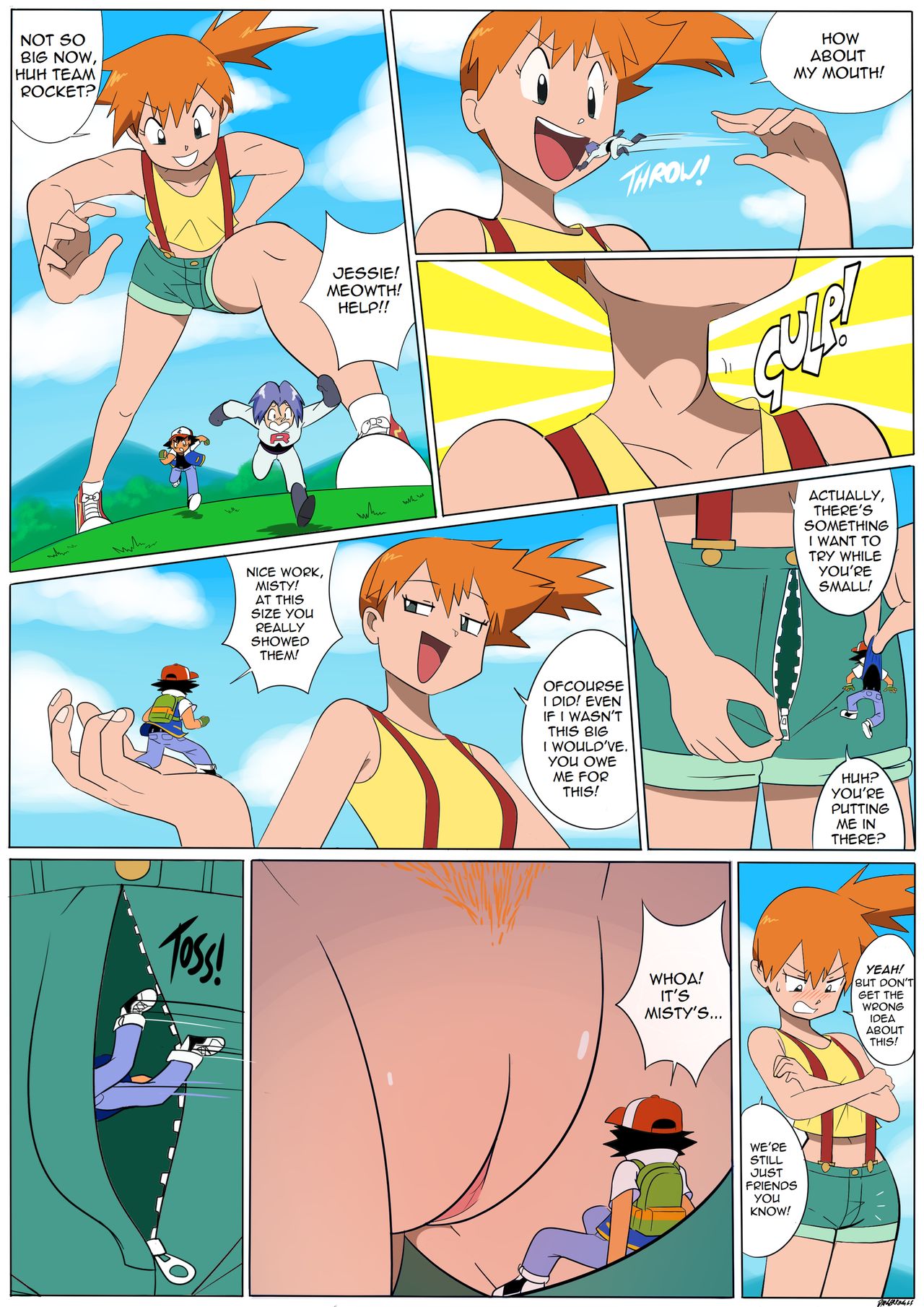 Giantess Pokegirls page 10 full