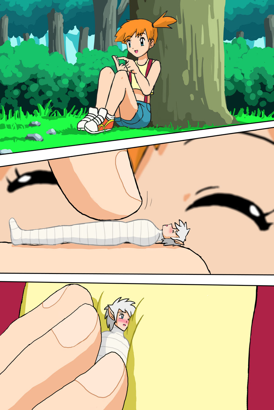 Giantess Pokegirls page 9 full