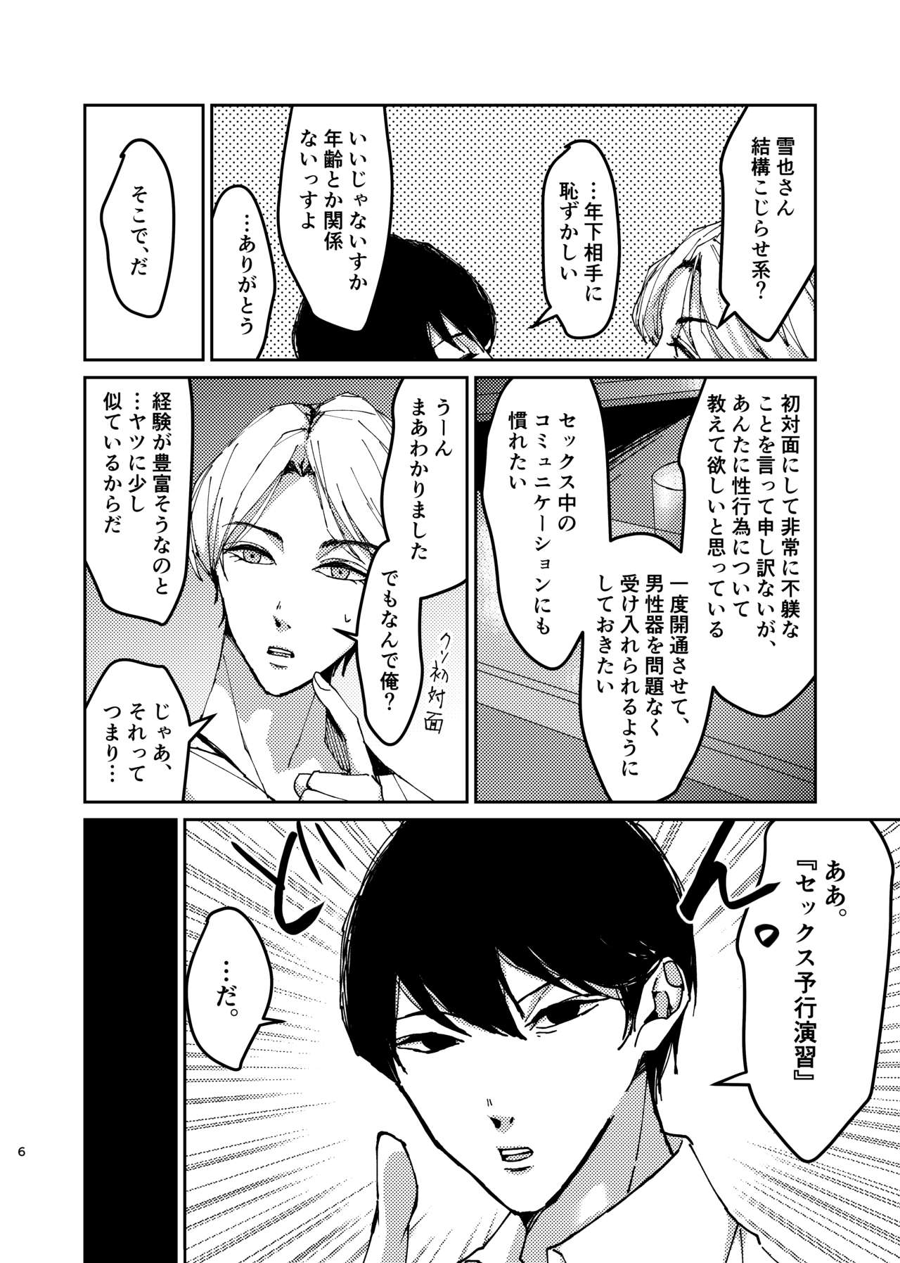 Sex Yokou Enshuu ~Niteiru Kimi ni, Kaitsuu Irai~ page 6 full