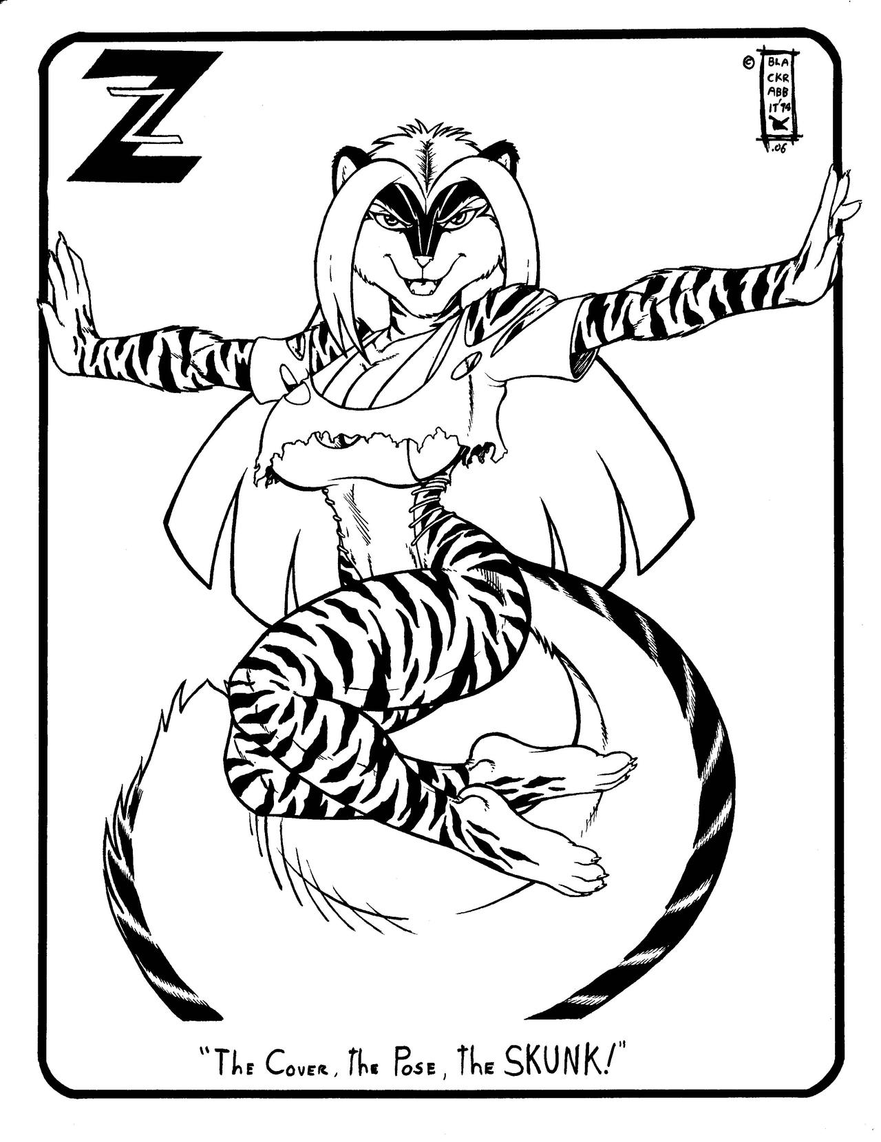 Zig Zag: Black and White and Black by Max Blackrabbit page 10 full