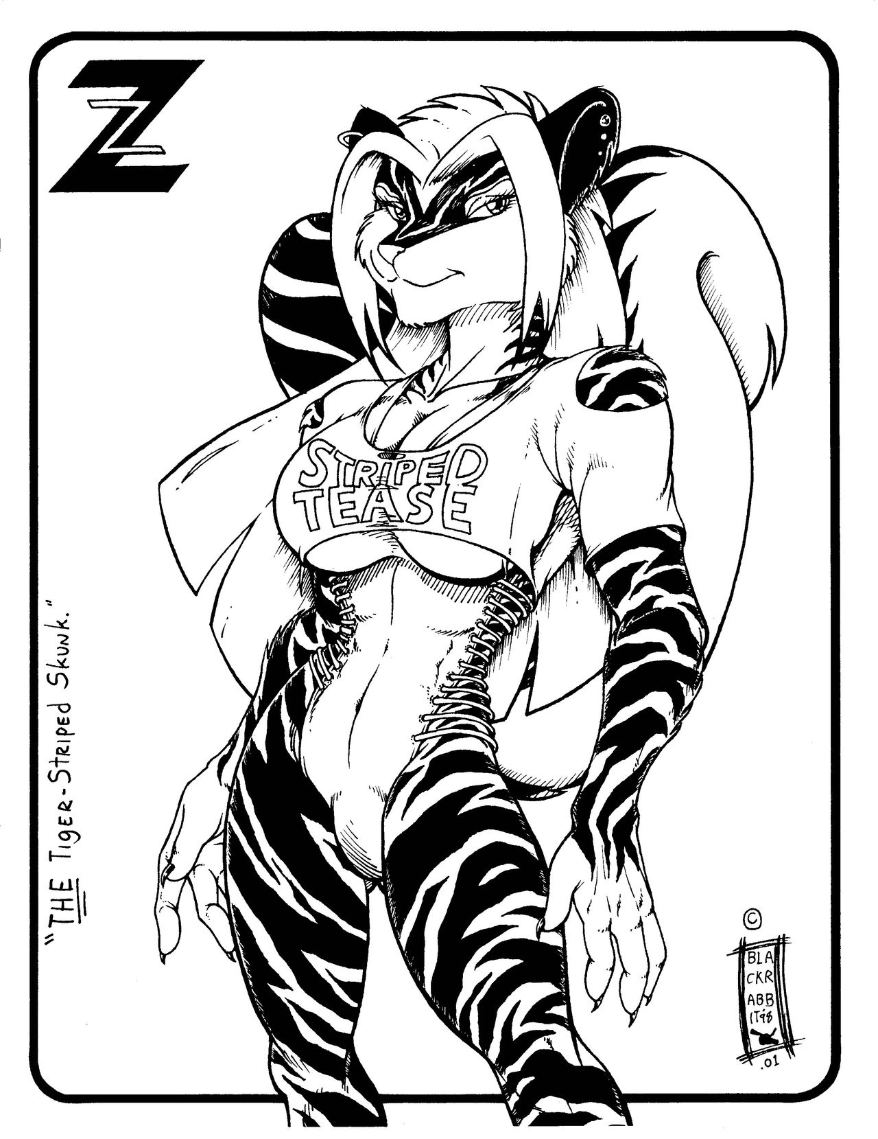 Zig Zag: Black and White and Black by Max Blackrabbit page 2 full
