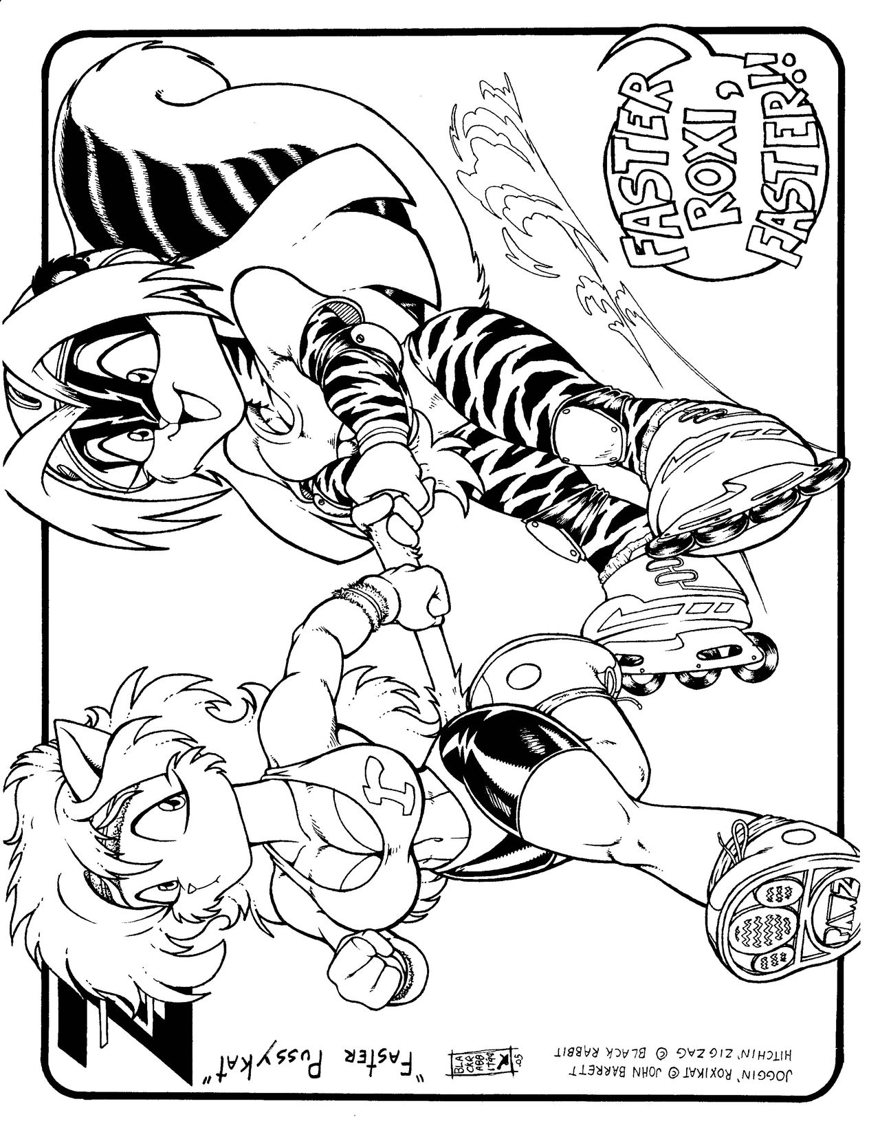 Zig Zag: Black and White and Black by Max Blackrabbit page 4 full
