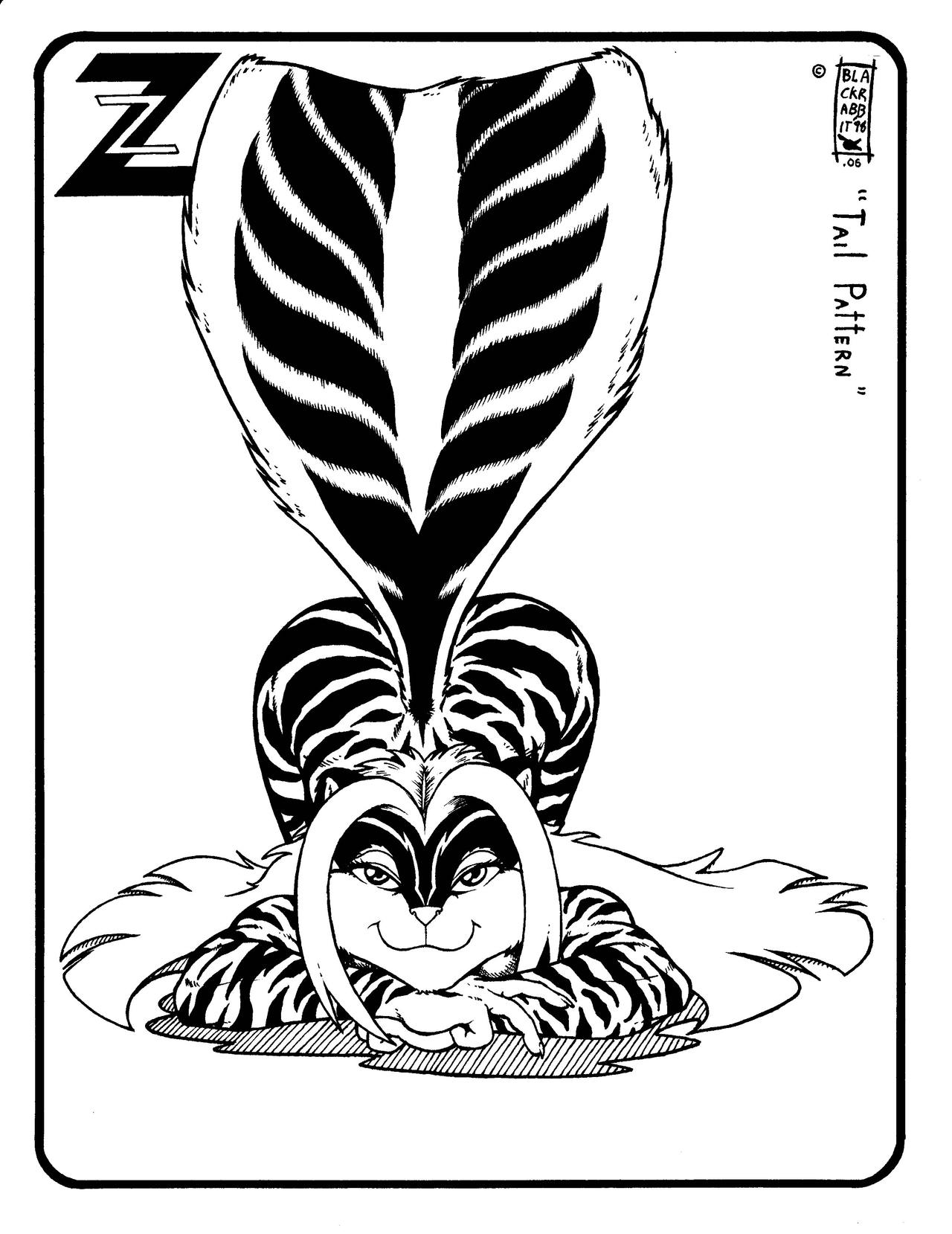 Zig Zag: Black and White and Black by Max Blackrabbit page 6 full