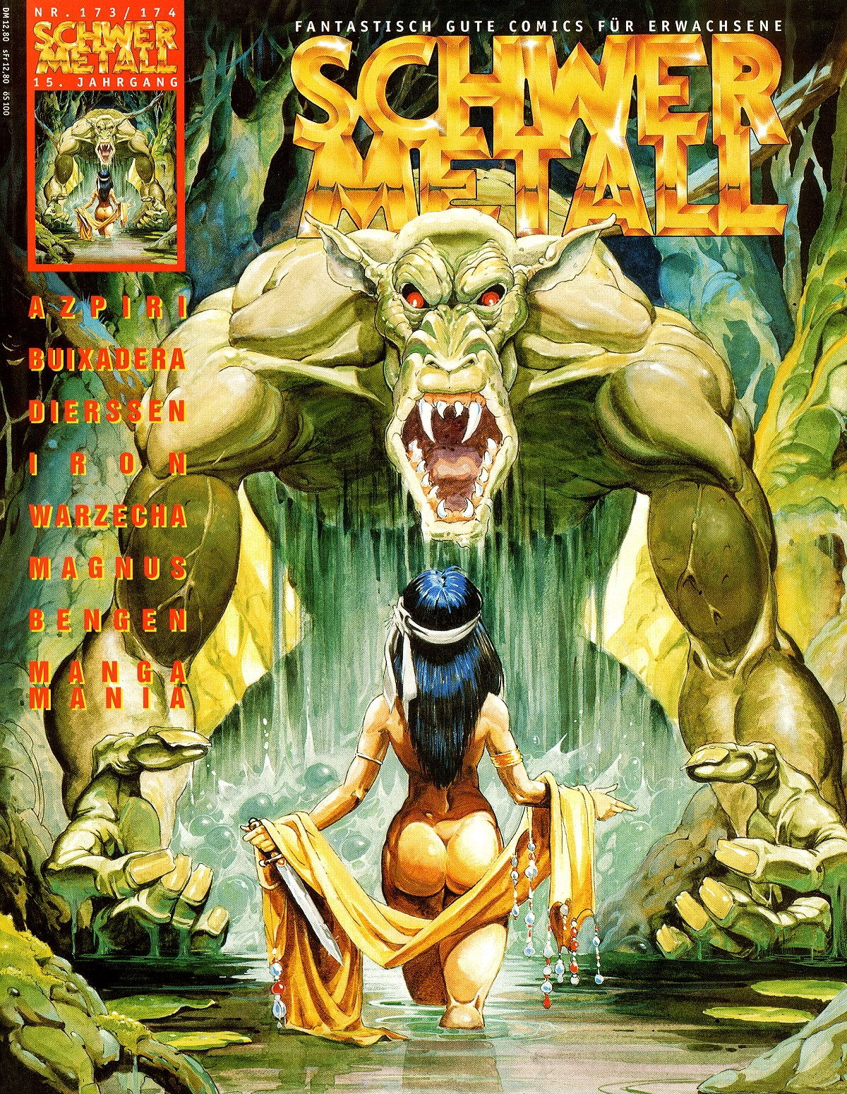 Schwermetall #173-174 page 1 full