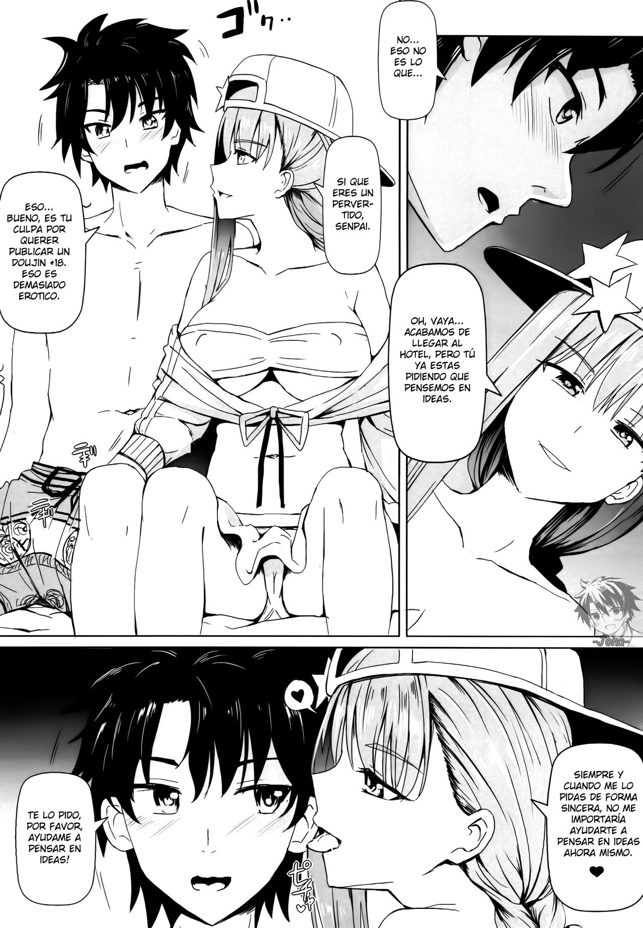 Boku to BB-chan no Doujin Shuzai page 4 full