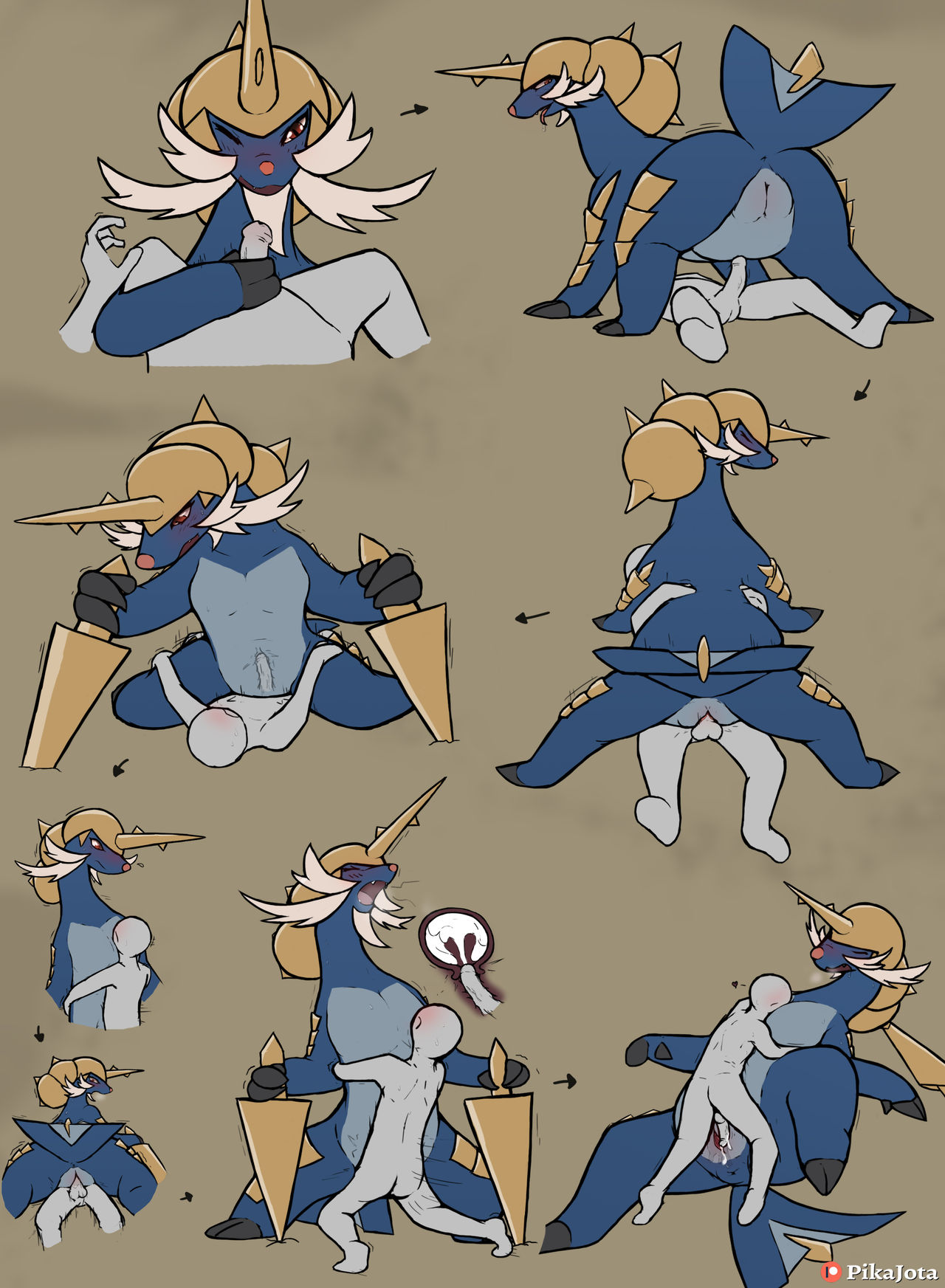 Samurott/Trainer page 3 full