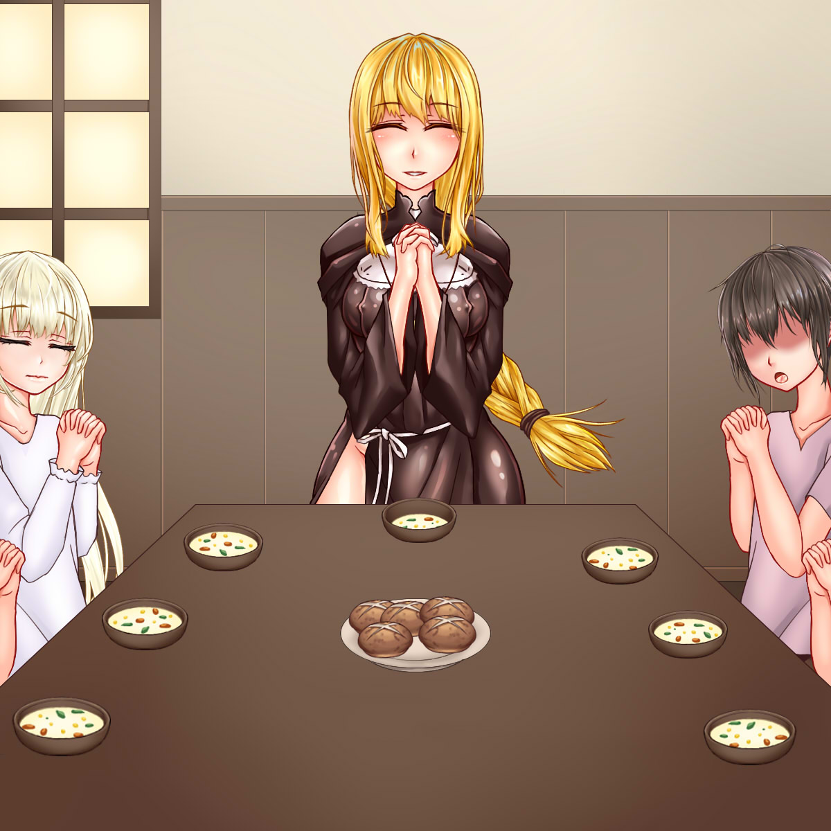 Kojiin no Netorare Sister ~Ai suru Koji o Mamoru Tame ni Shinja-tachi ni Nikutai Houshitara Haramibukuro ni Sarete Shimaimashita~ page 4 full