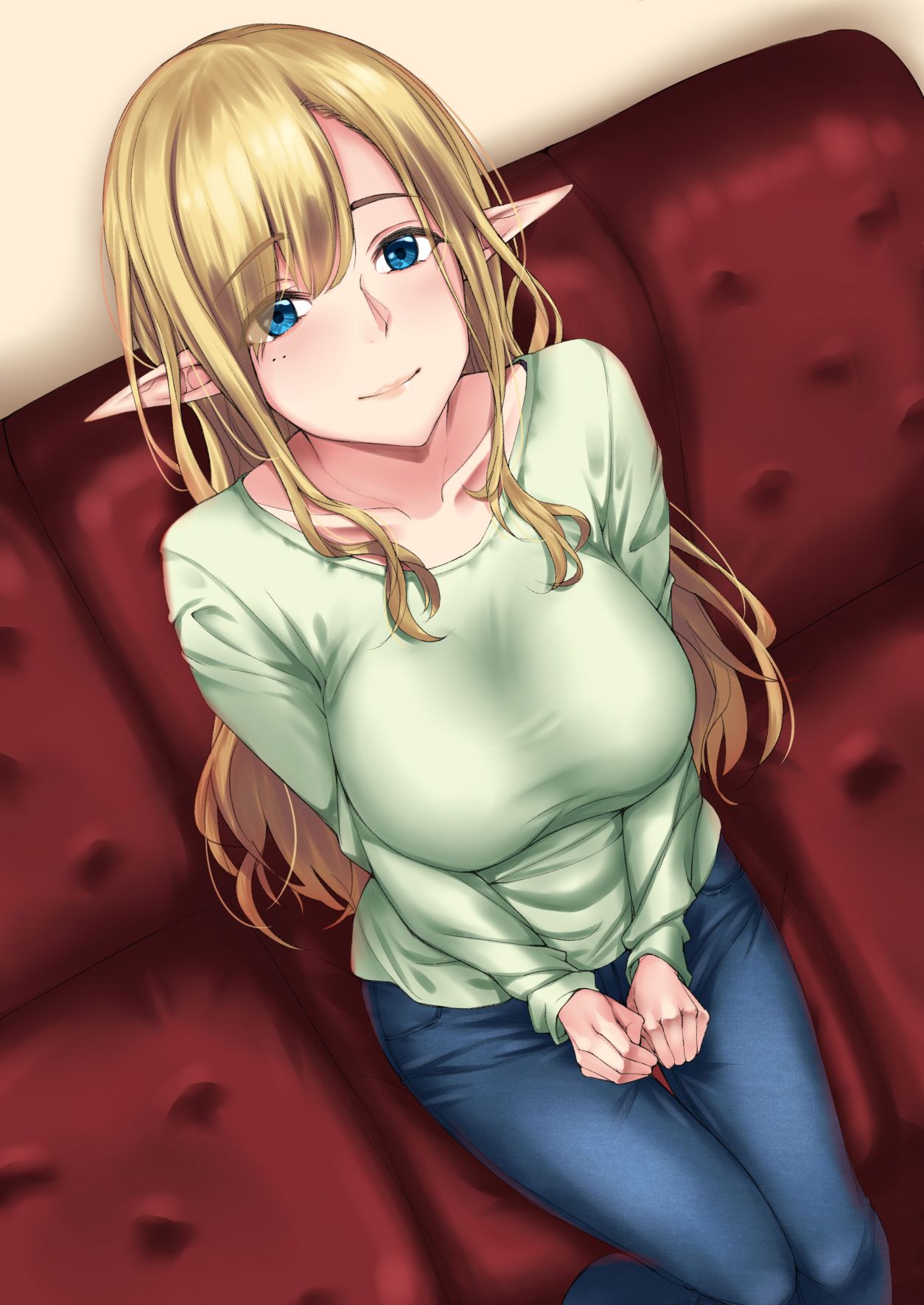 Elf no Onee-san Shirouto AV Interview page 2 full