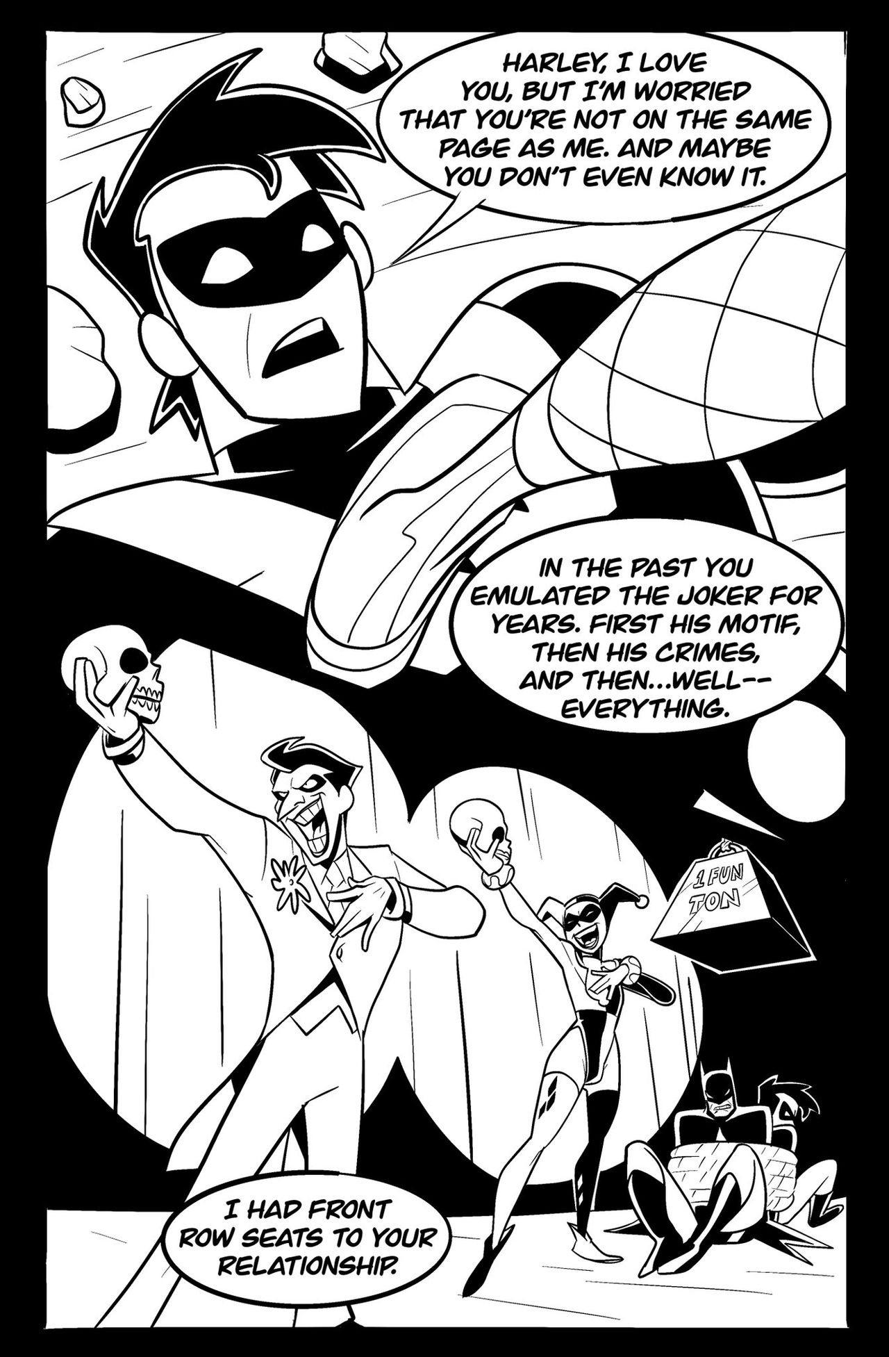 - DC Comics - Nightwing x Harley Quinn page 3 full