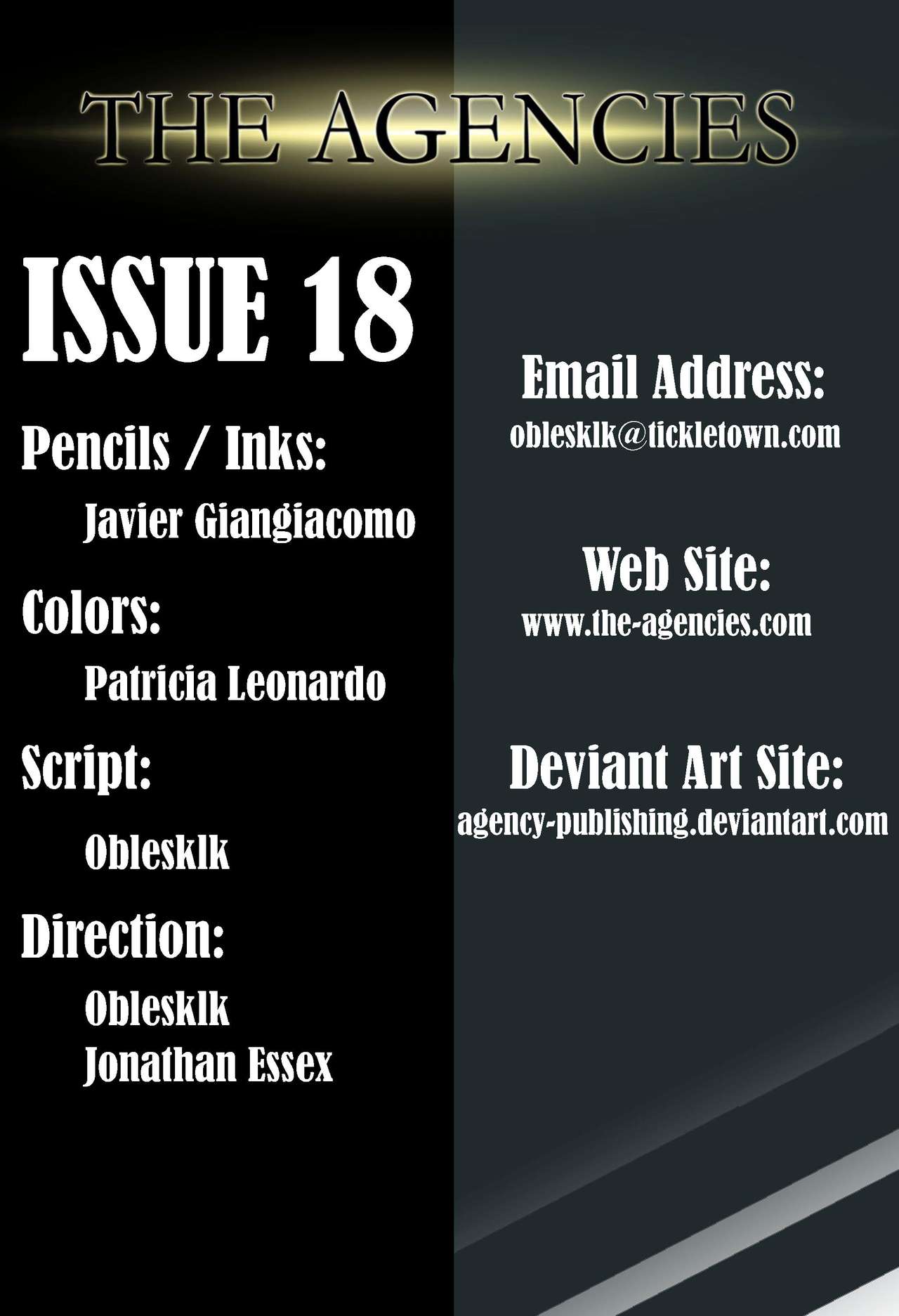 The Agencies - Issue 18 page 2 full