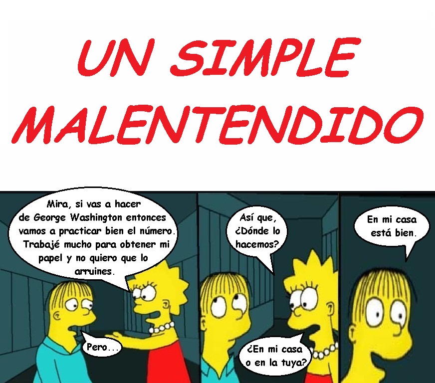 Simpsons xxx - Un simple malentendido page 1 full