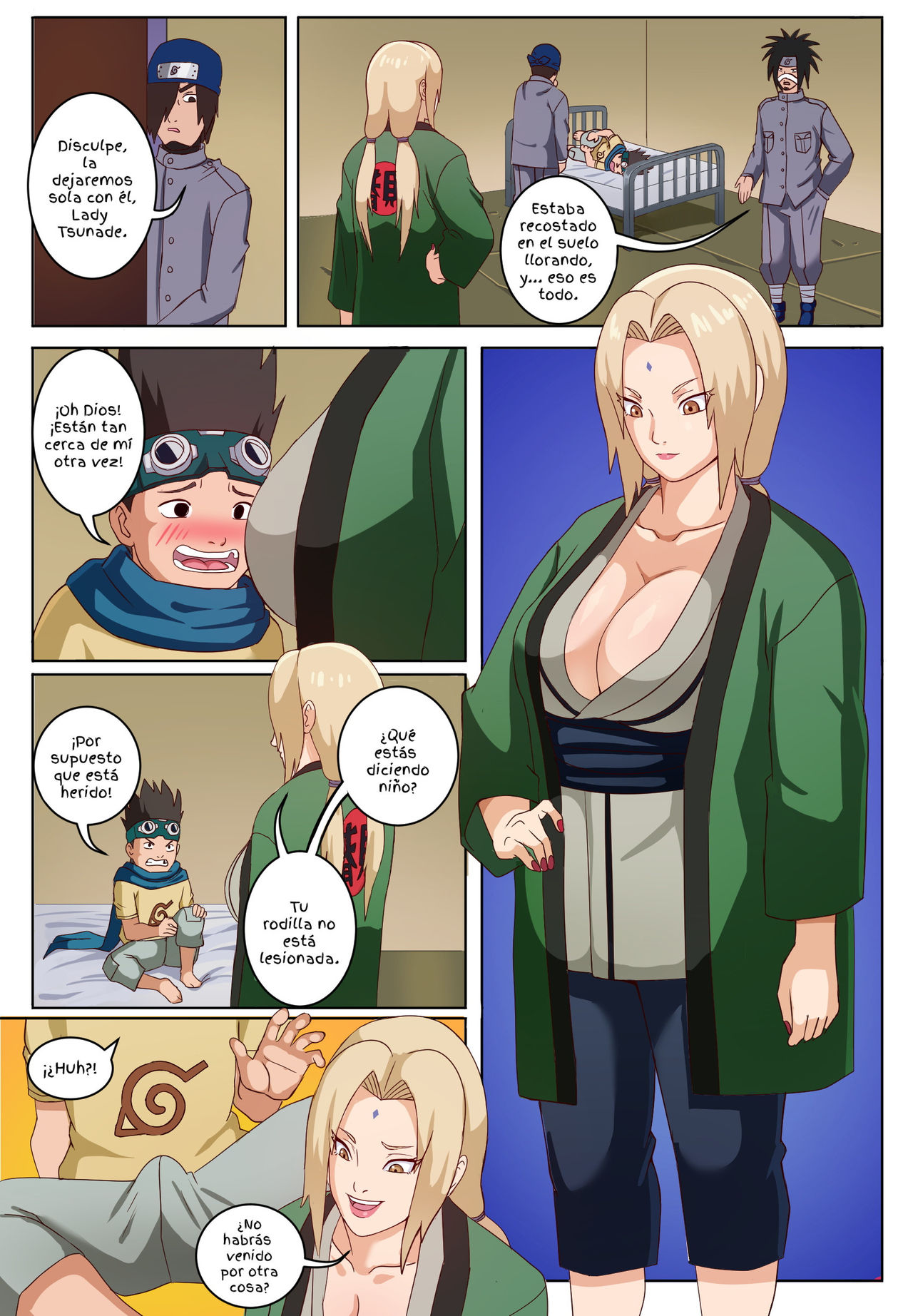 senju tsunade to sarutobi konohamaru.  Tsunade Senju y Konohamaru Sarutobi    Traducción Ayanokoji page 3 full