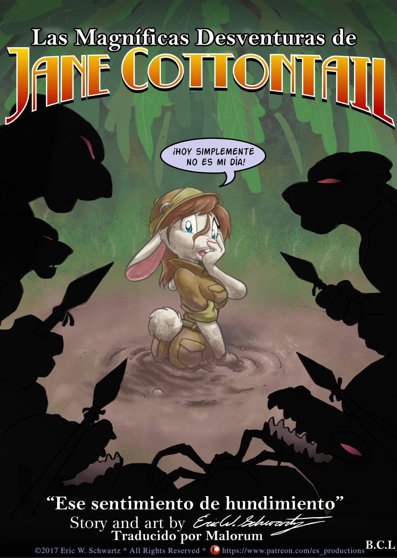The Misadventures of Jane Cottontail Chapter 01| Las Magníficas Desventuras de Jane Cottontail Capítulo 01 page 1 full