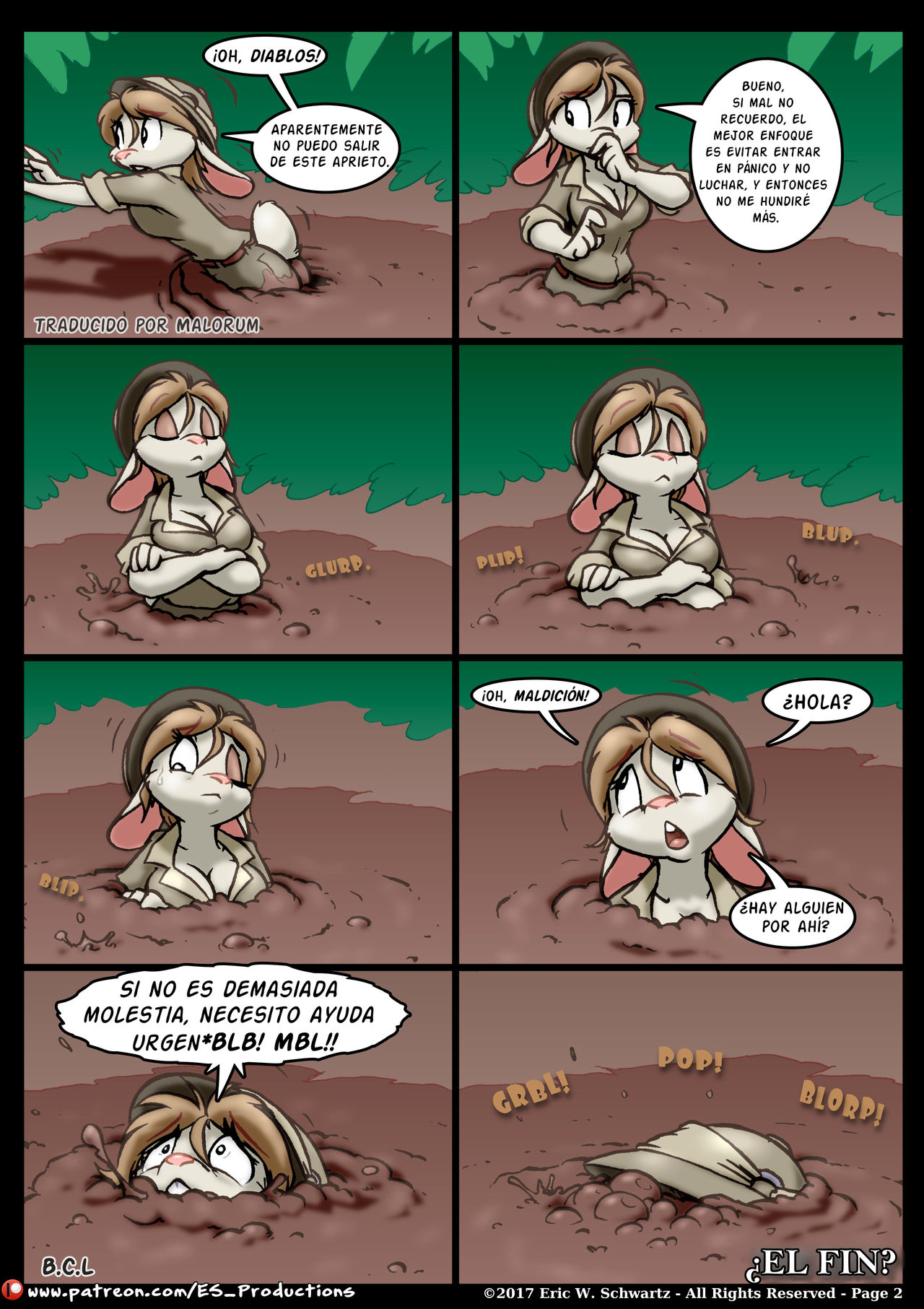 The Misadventures of Jane Cottontail Chapter 01| Las Magníficas Desventuras de Jane Cottontail Capítulo 01 page 3 full