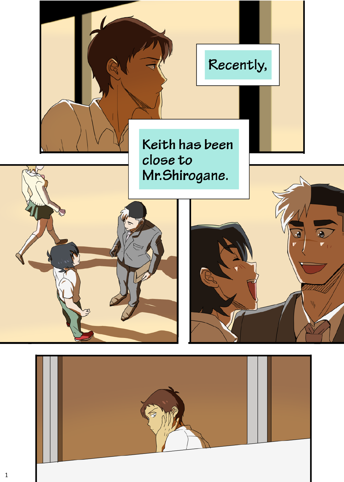 High School AU page 2 full