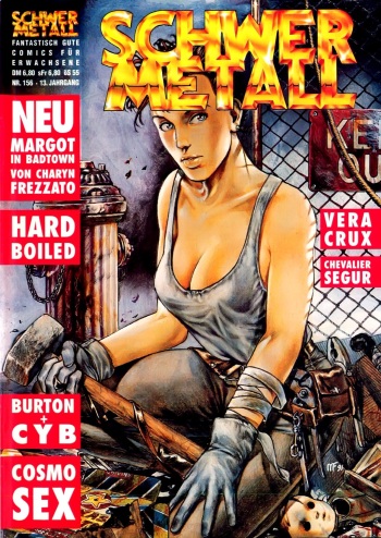 Schwermetall #156 cover