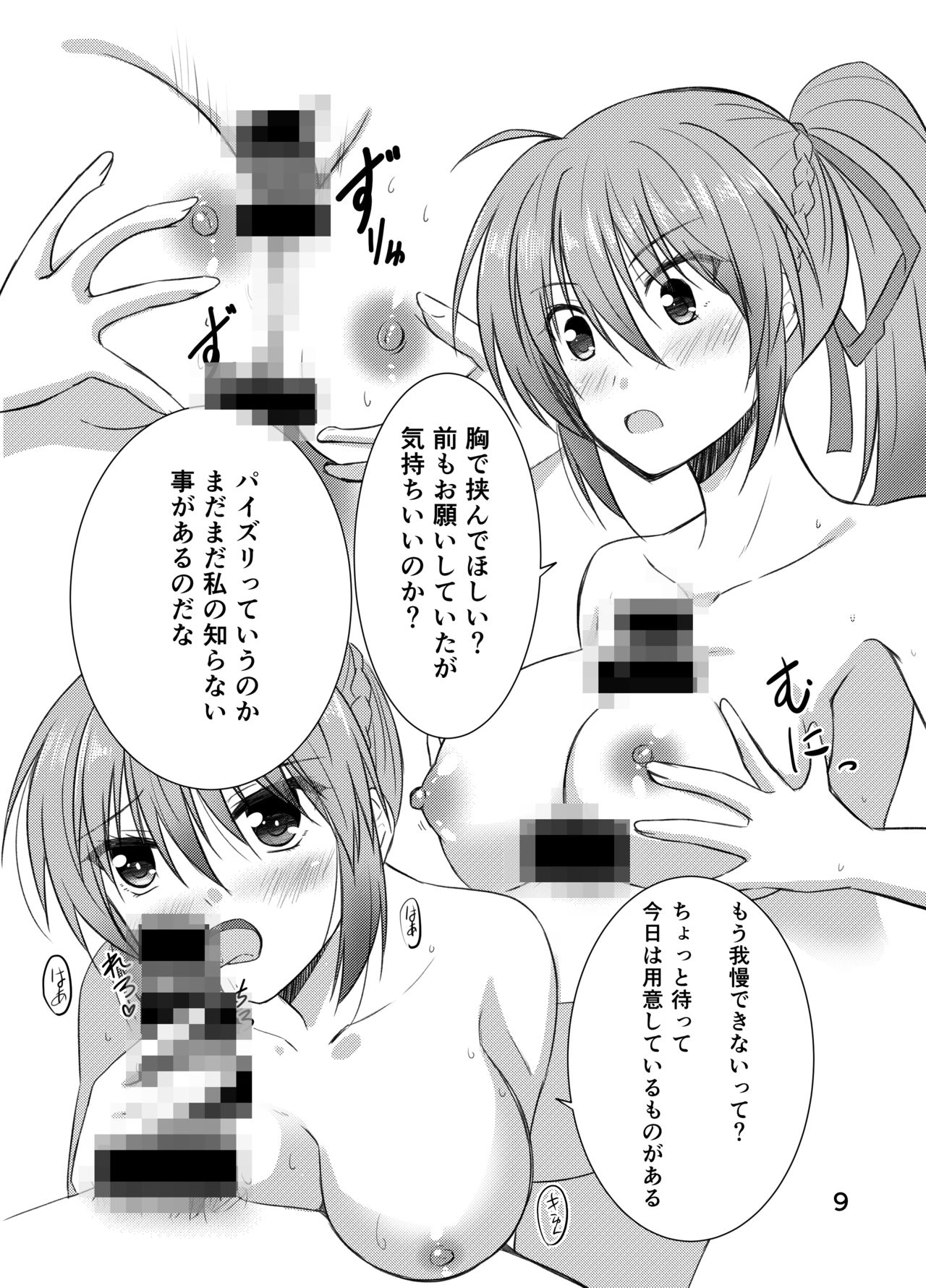 Signum Onee-san ga Anata-kun ni Oshieru Sex no Tehodoki page 9 full
