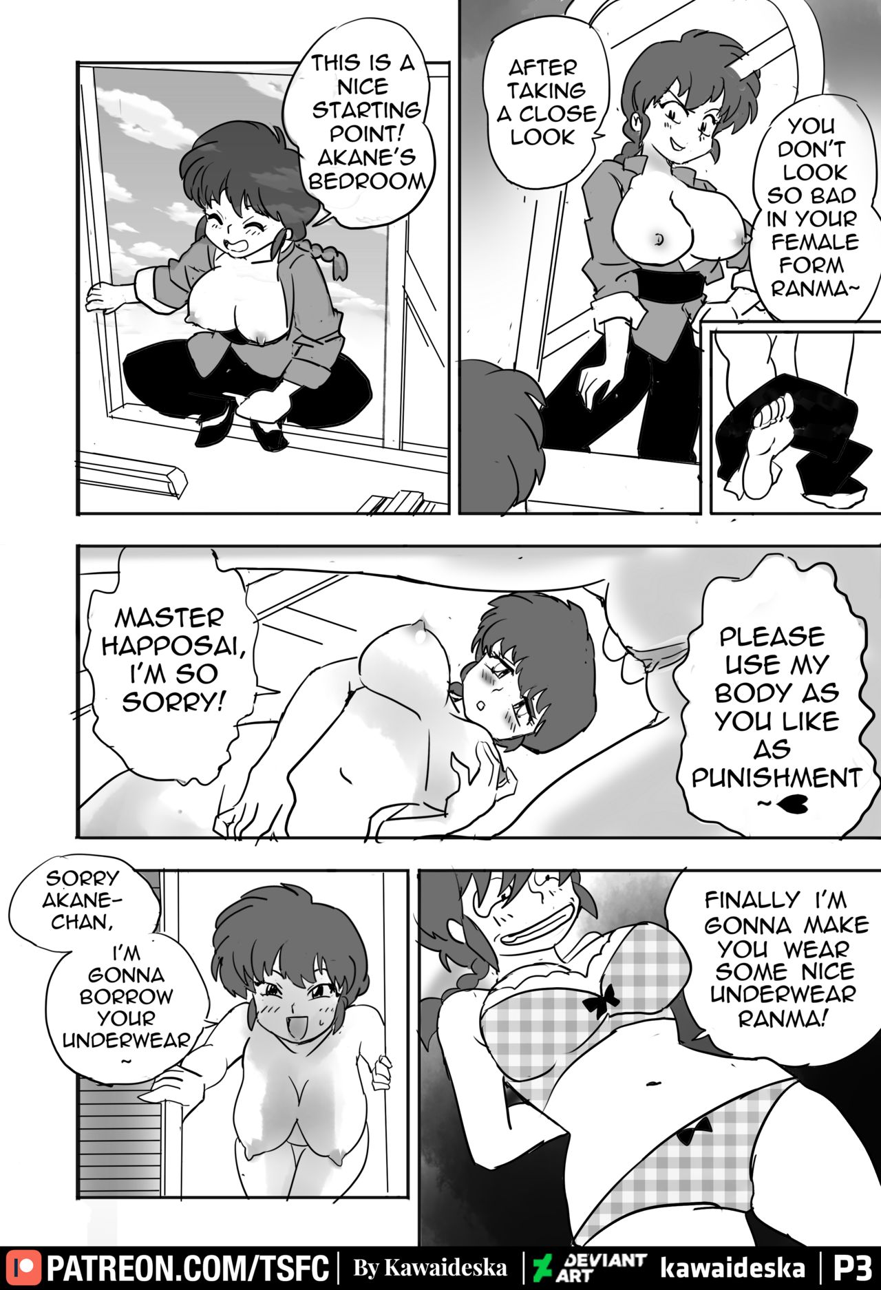 Ranma 1/2: Happosai's Adventure page 3 full