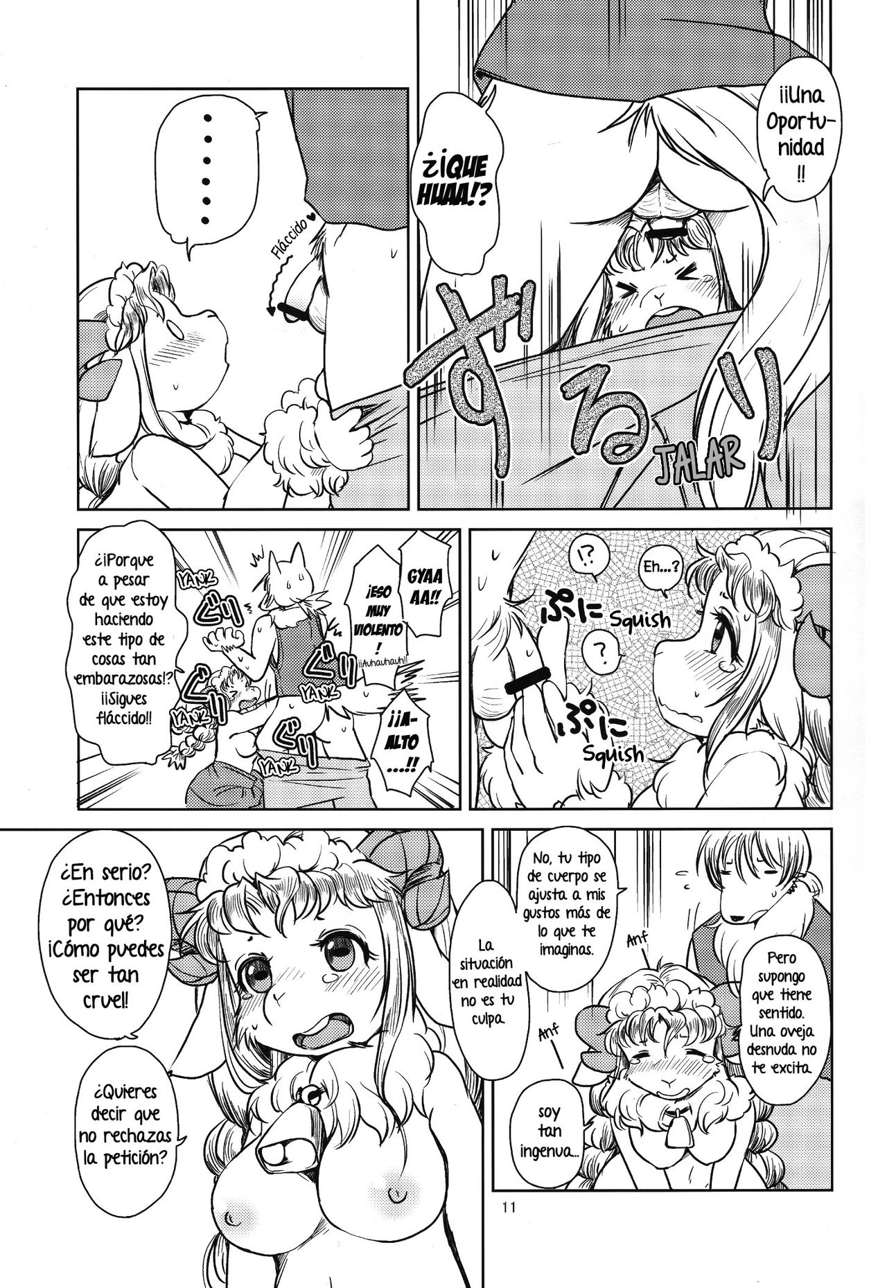 Yakusoku Sareta Shukufuku no Mutton | La Bendita Prometida Cordero page 10 full