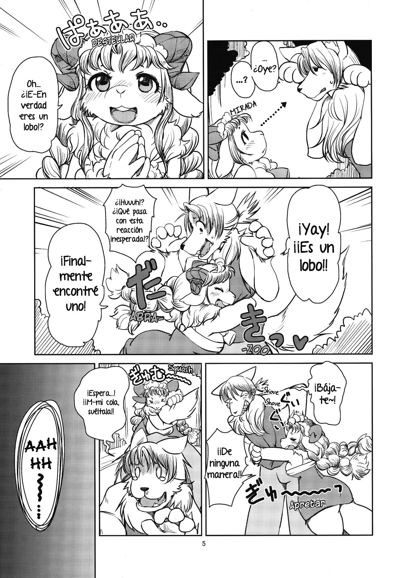 Yakusoku Sareta Shukufuku no Mutton | La Bendita Prometida Cordero page 4 full