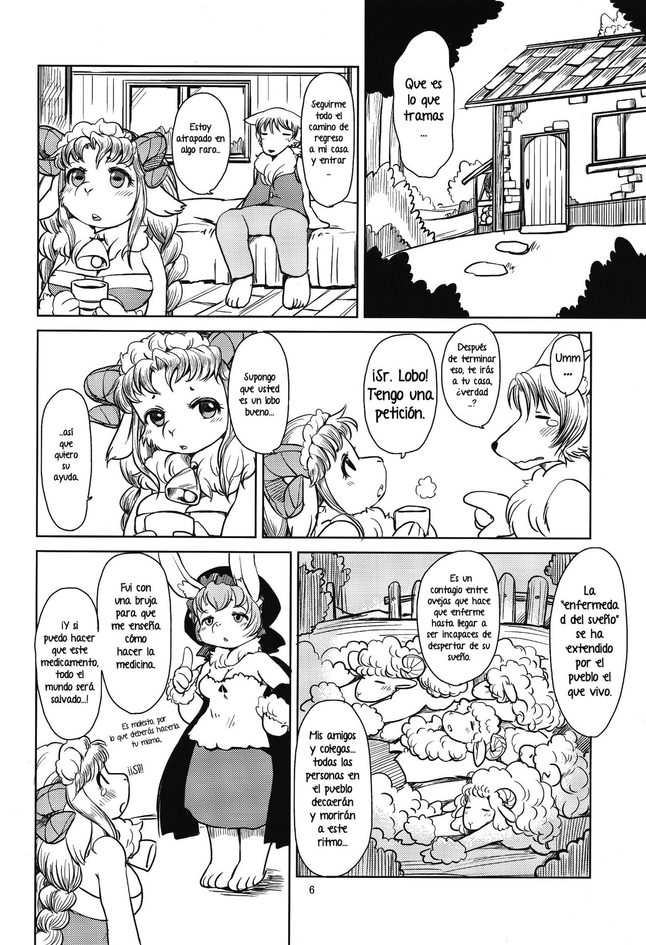 Yakusoku Sareta Shukufuku no Mutton | La Bendita Prometida Cordero page 5 full