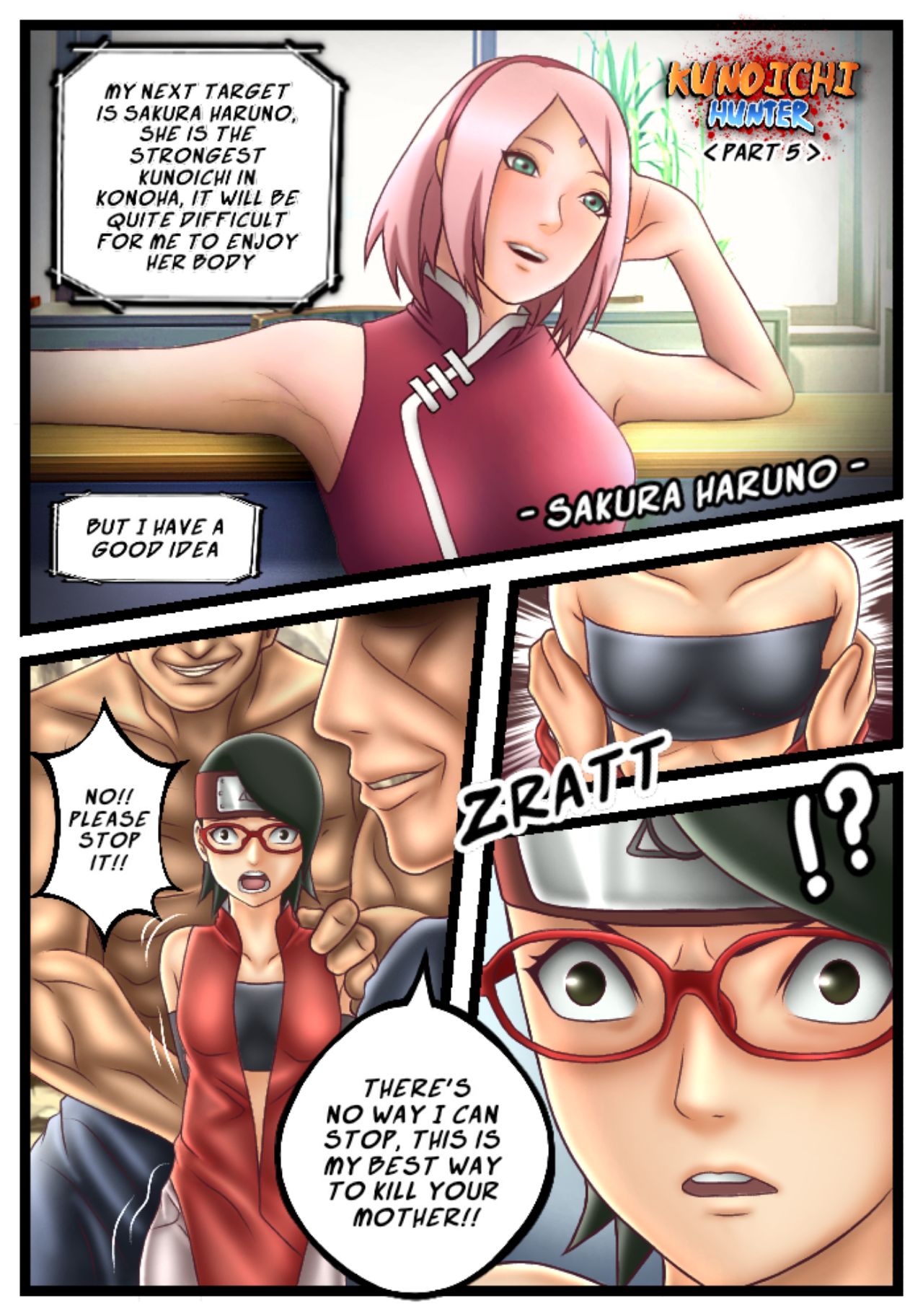 NARUTO KUNOICHI HUNTER Part 5 page 2 full