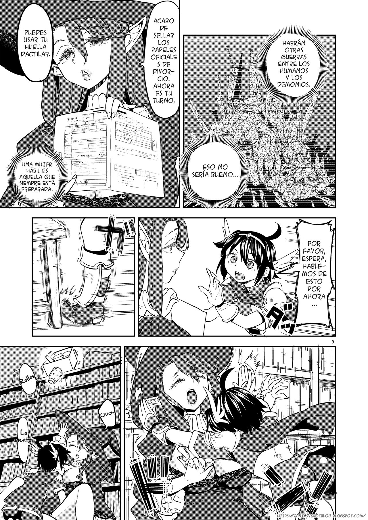 Onna Yuusha ni Tensei Shitara Mazoku no Tsuma ga 5-nin mo Irurashii 3 page 10 full
