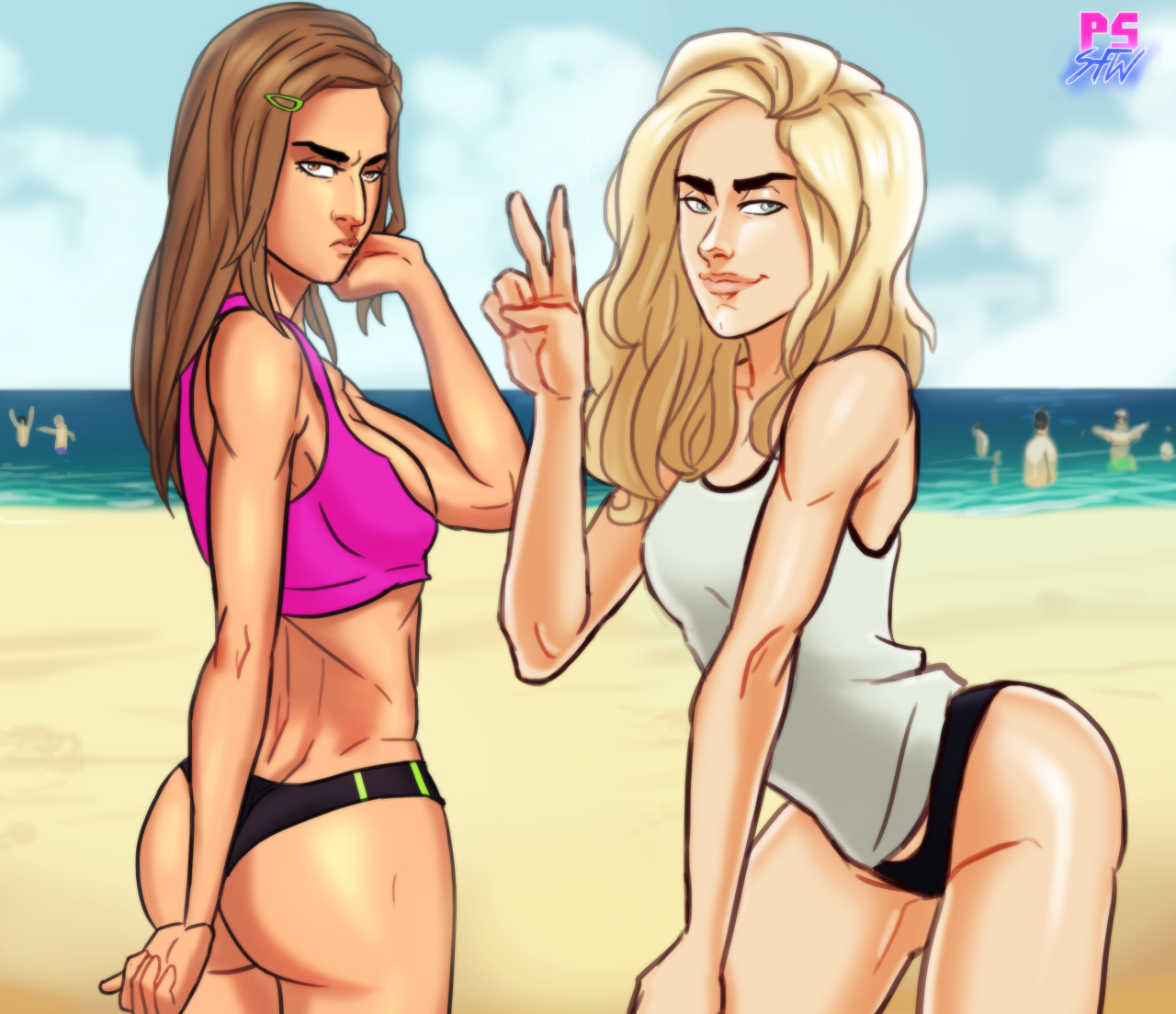 Erica Andreyko &amp; Brianna page 1 full