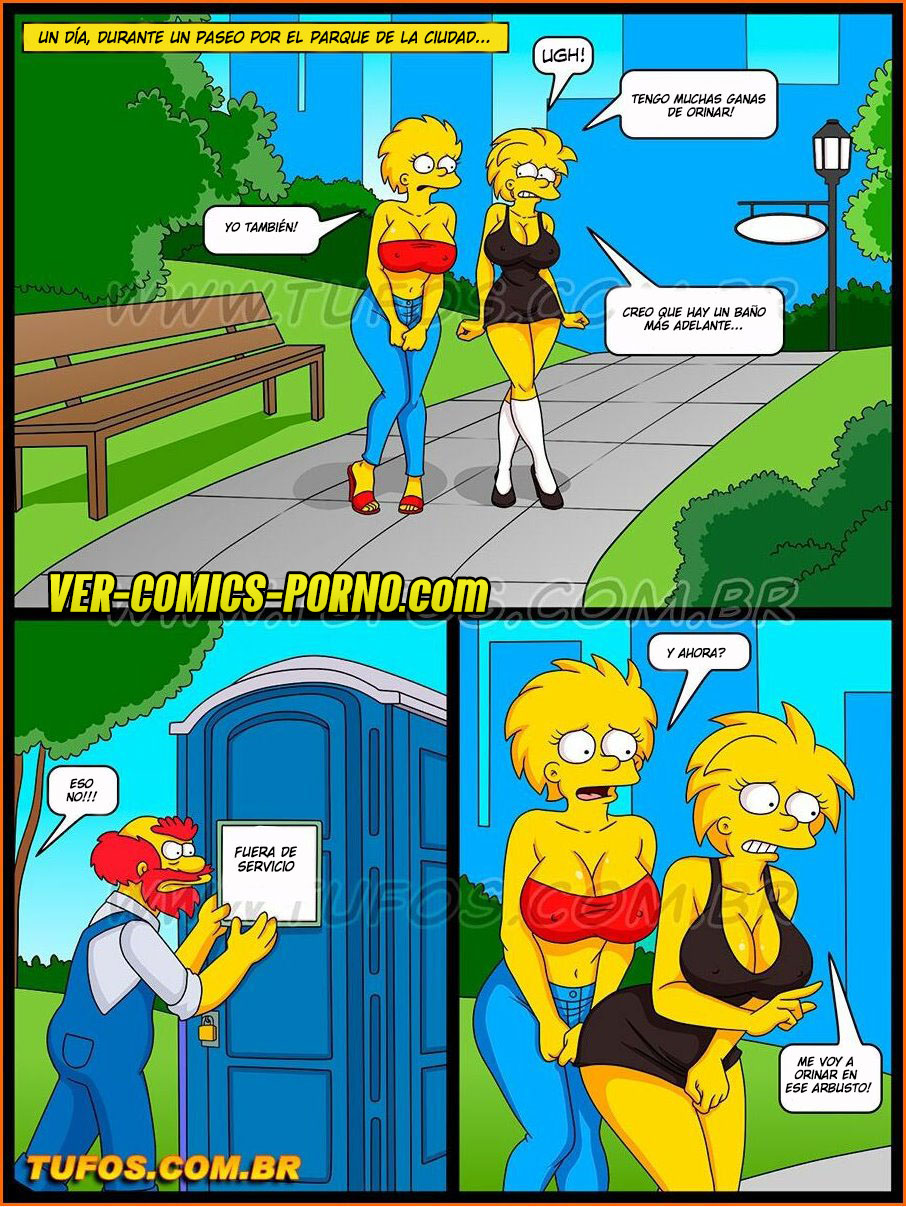 Ataque Obceno a la Modestad  Los Simpsons page 2 full