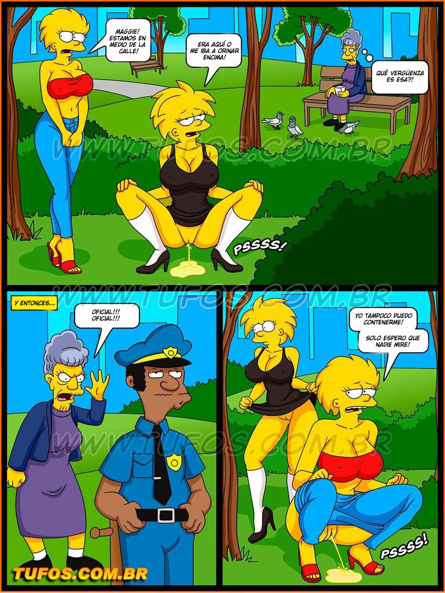 Ataque Obceno a la Modestad  Los Simpsons page 3 full