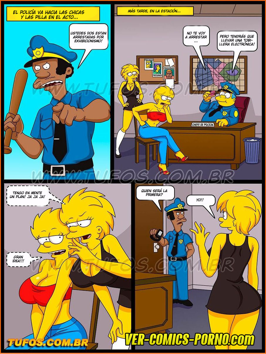 Ataque Obceno a la Modestad  Los Simpsons page 4 full