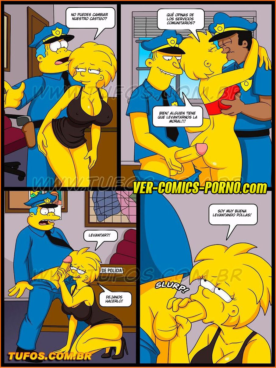 Ataque Obceno a la Modestad  Los Simpsons page 6 full