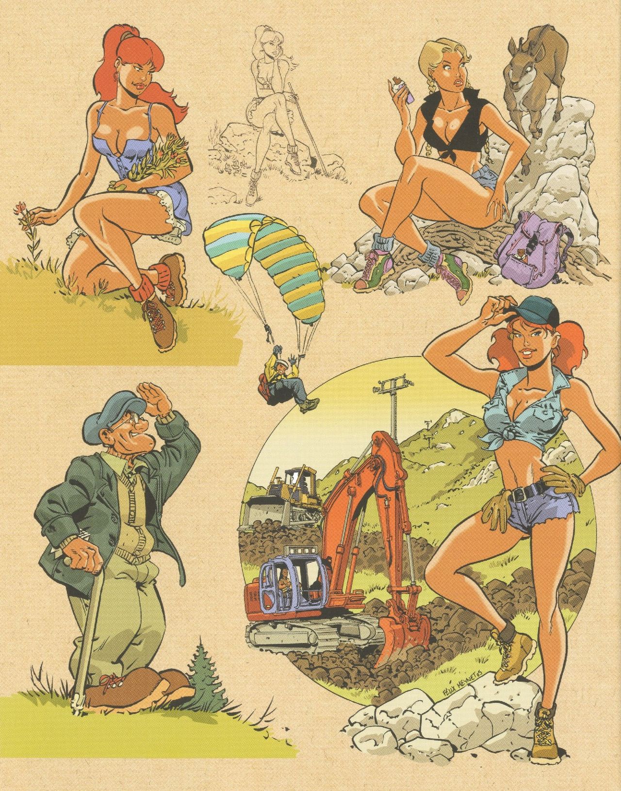Sketchbook page 8 full