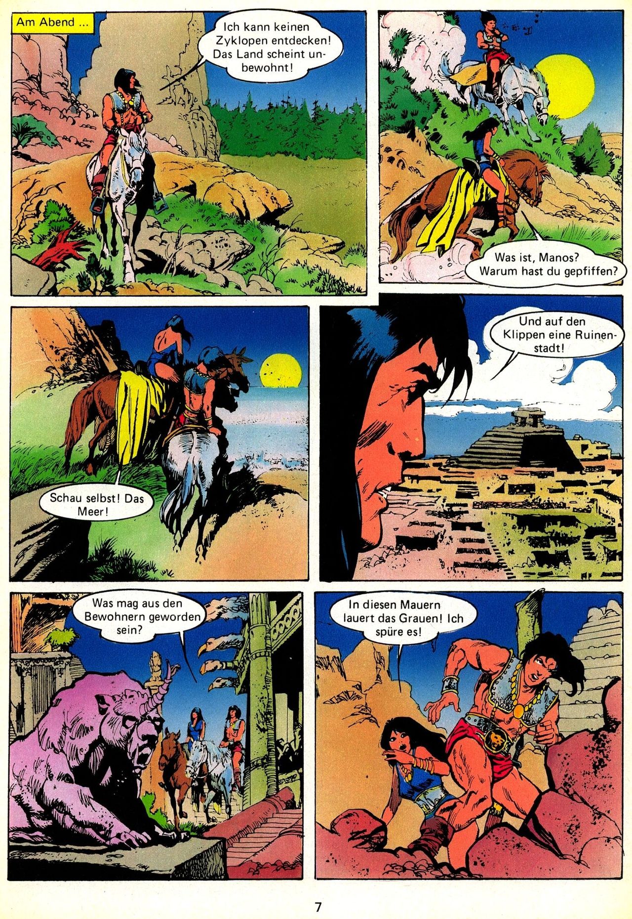 Manos - Der Dämonenjäger - Geister Geschichten 5 page 6 full