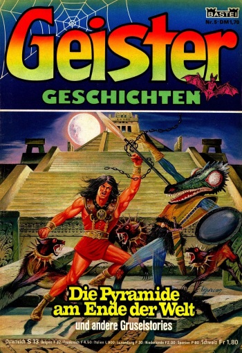 Manos - Der Dämonenjäger - Geister Geschichten 5 cover