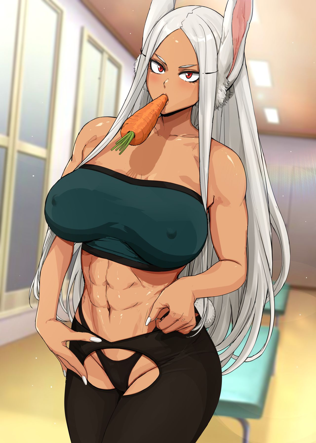 Miruko Working Out page 1 full