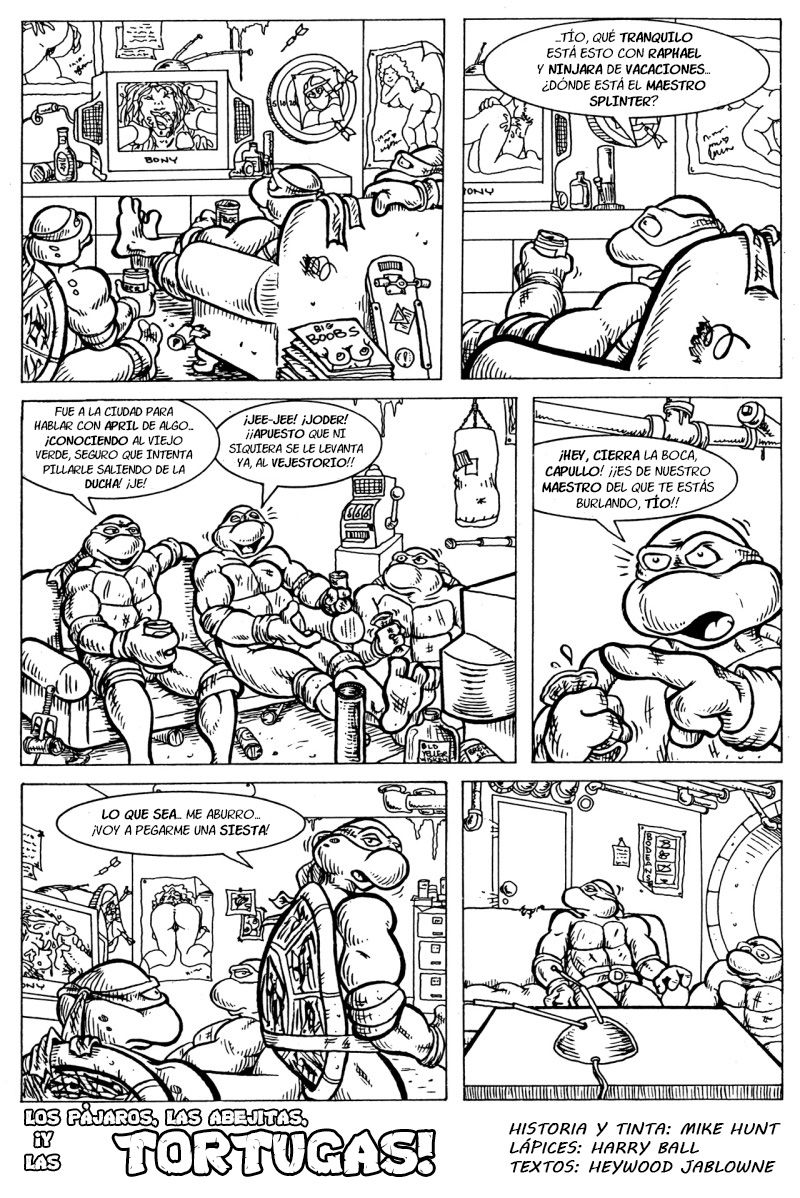 Los Pájaros, Las Abejas, ¡y las Tortugas! page 2 full