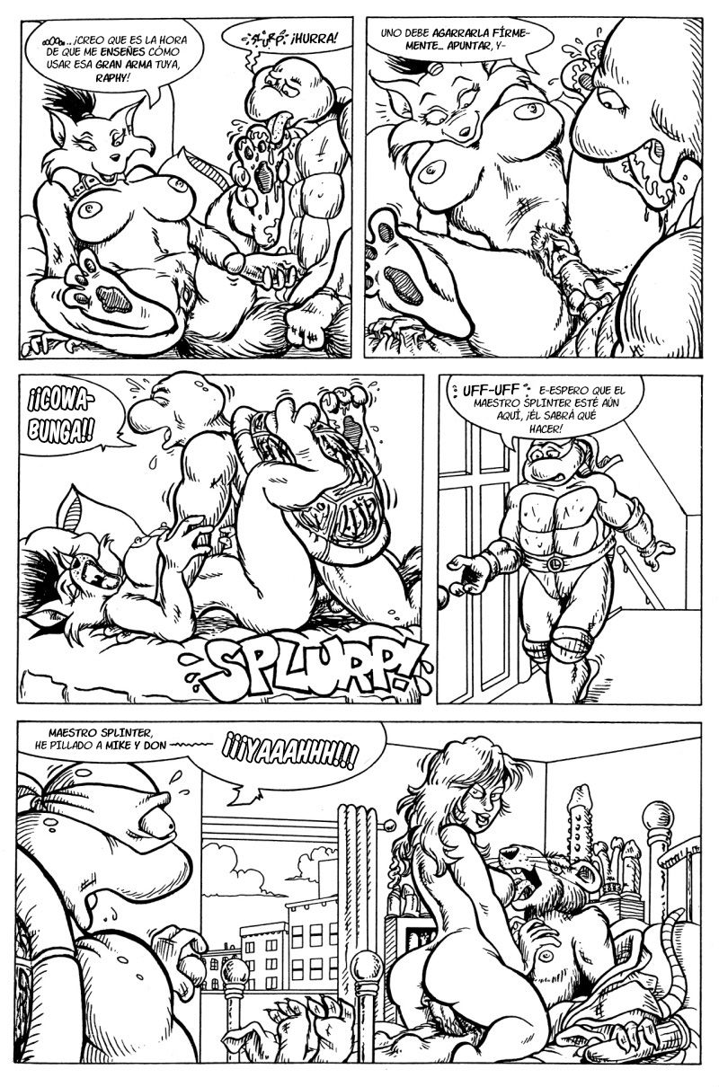 Los Pájaros, Las Abejas, ¡y las Tortugas! page 6 full